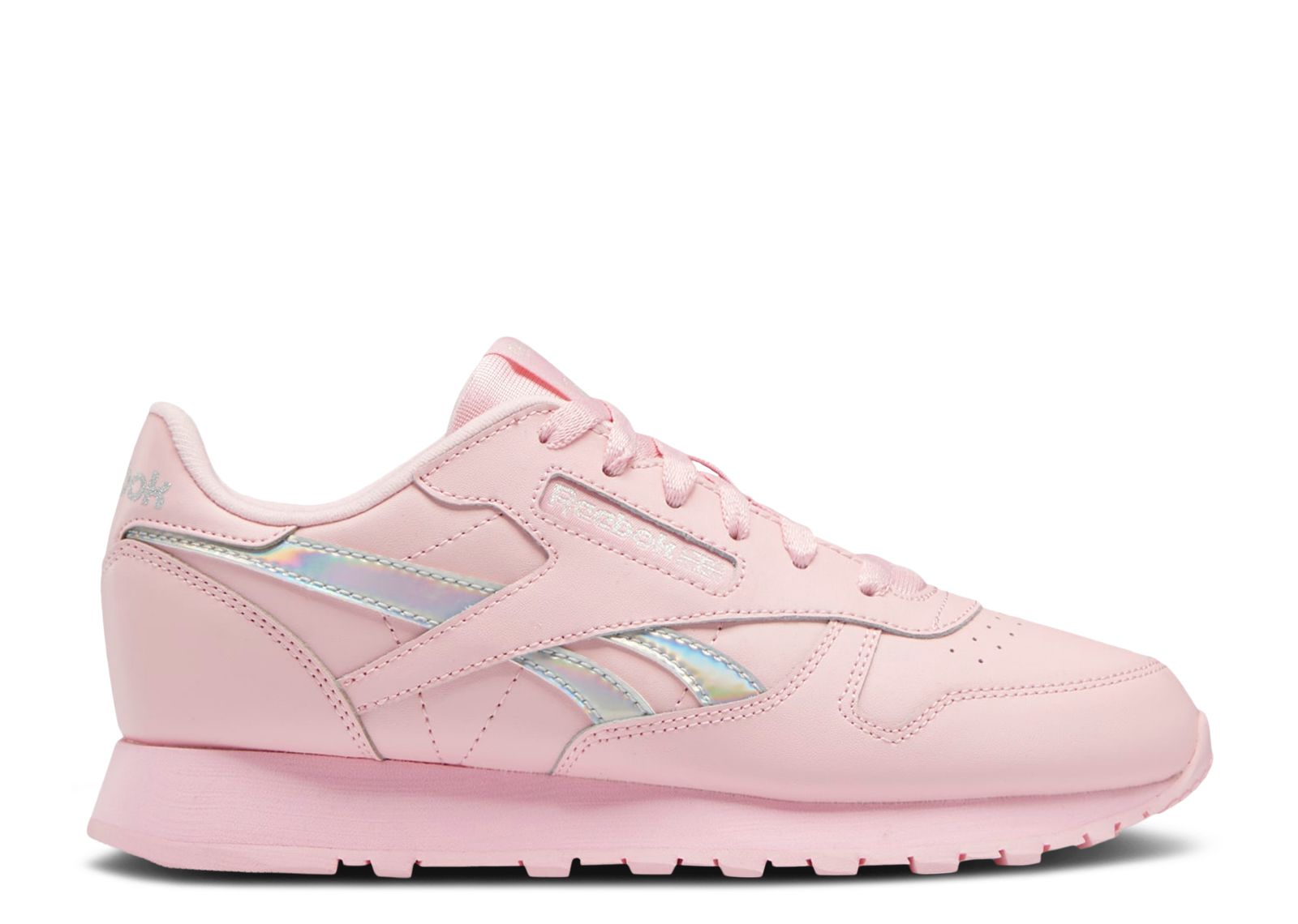 Classic Leather Big Kid 'Pink Glow Iridescent'