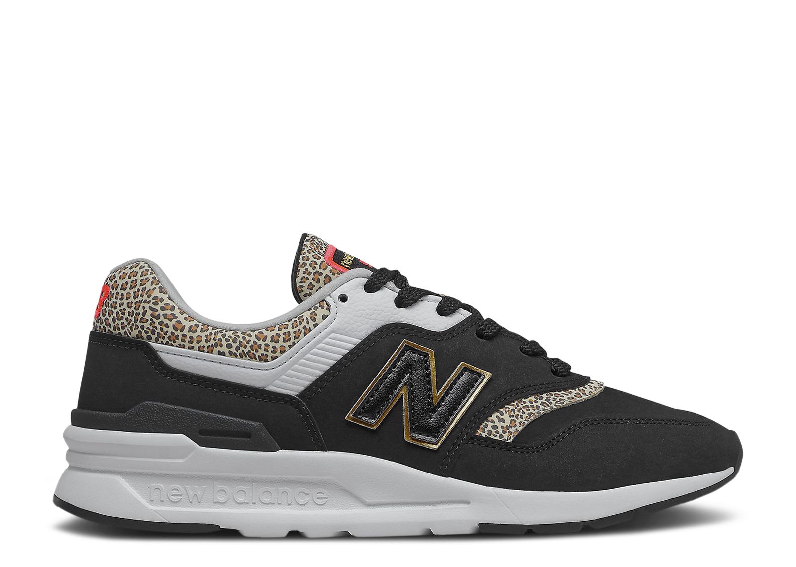 New balance black leopard best sale