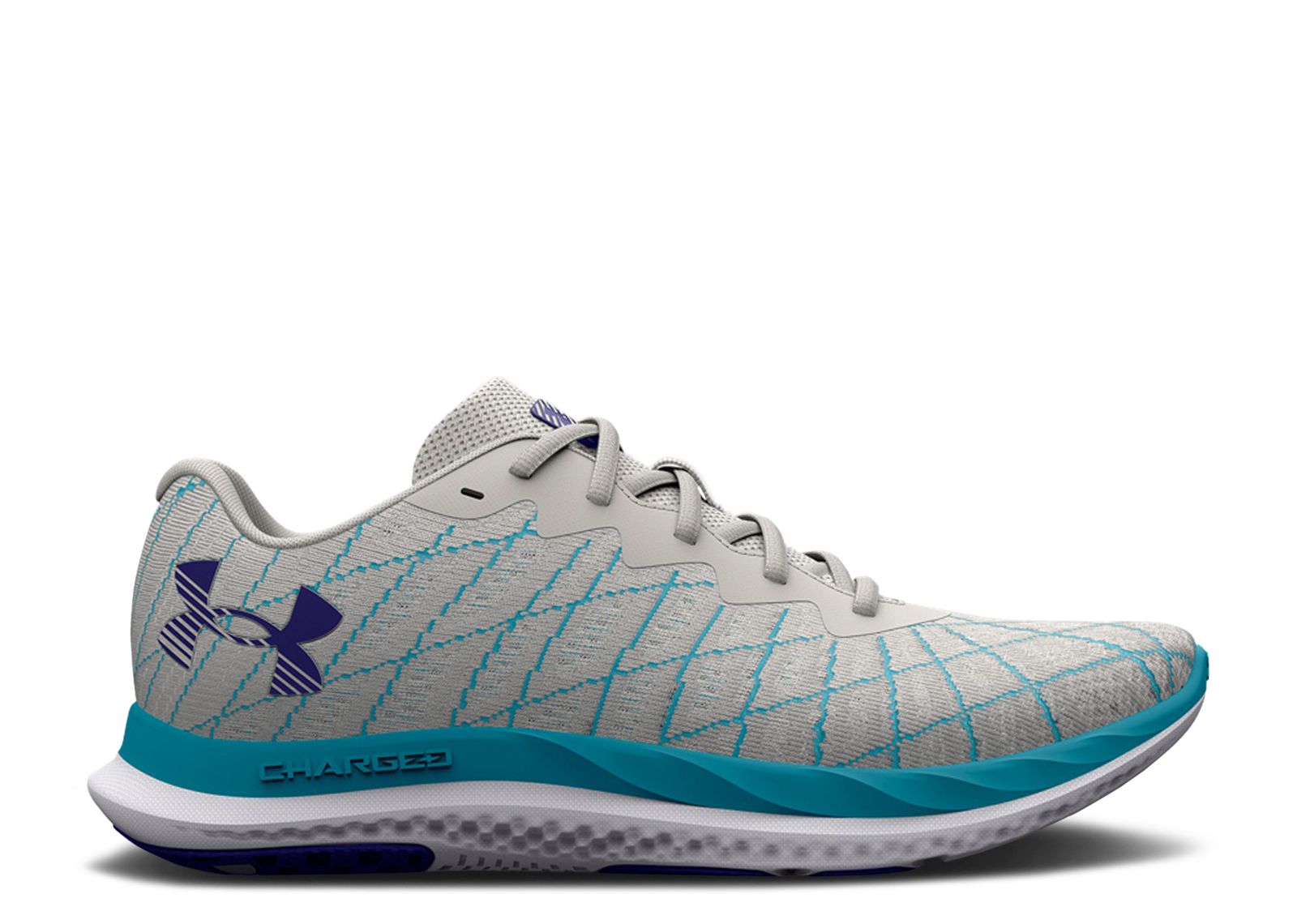 Wmns Charged Breeze 2 'Grey Mist Blue Surf'