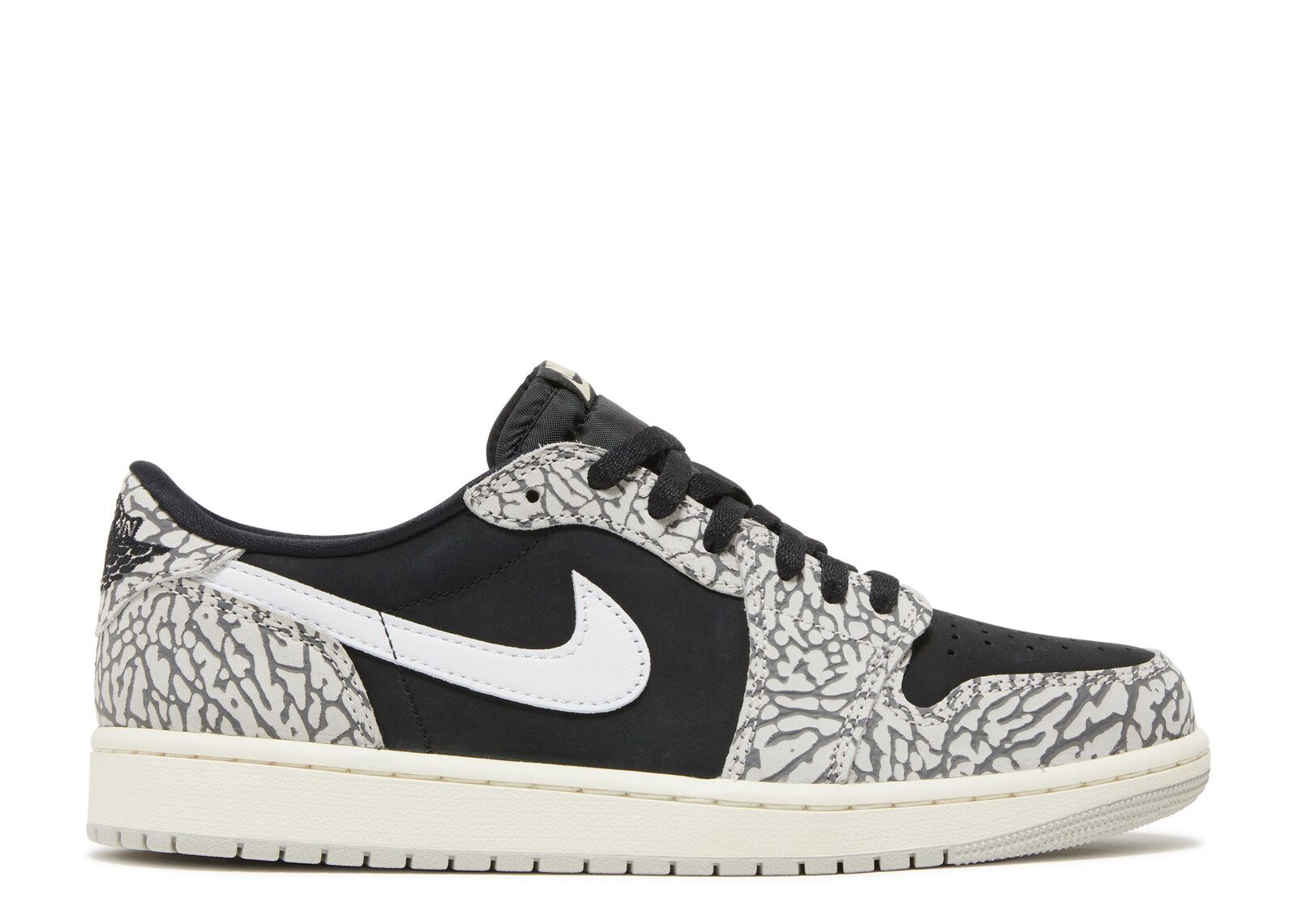 Jordan 1 Retro Low OG 'Black Cement'
