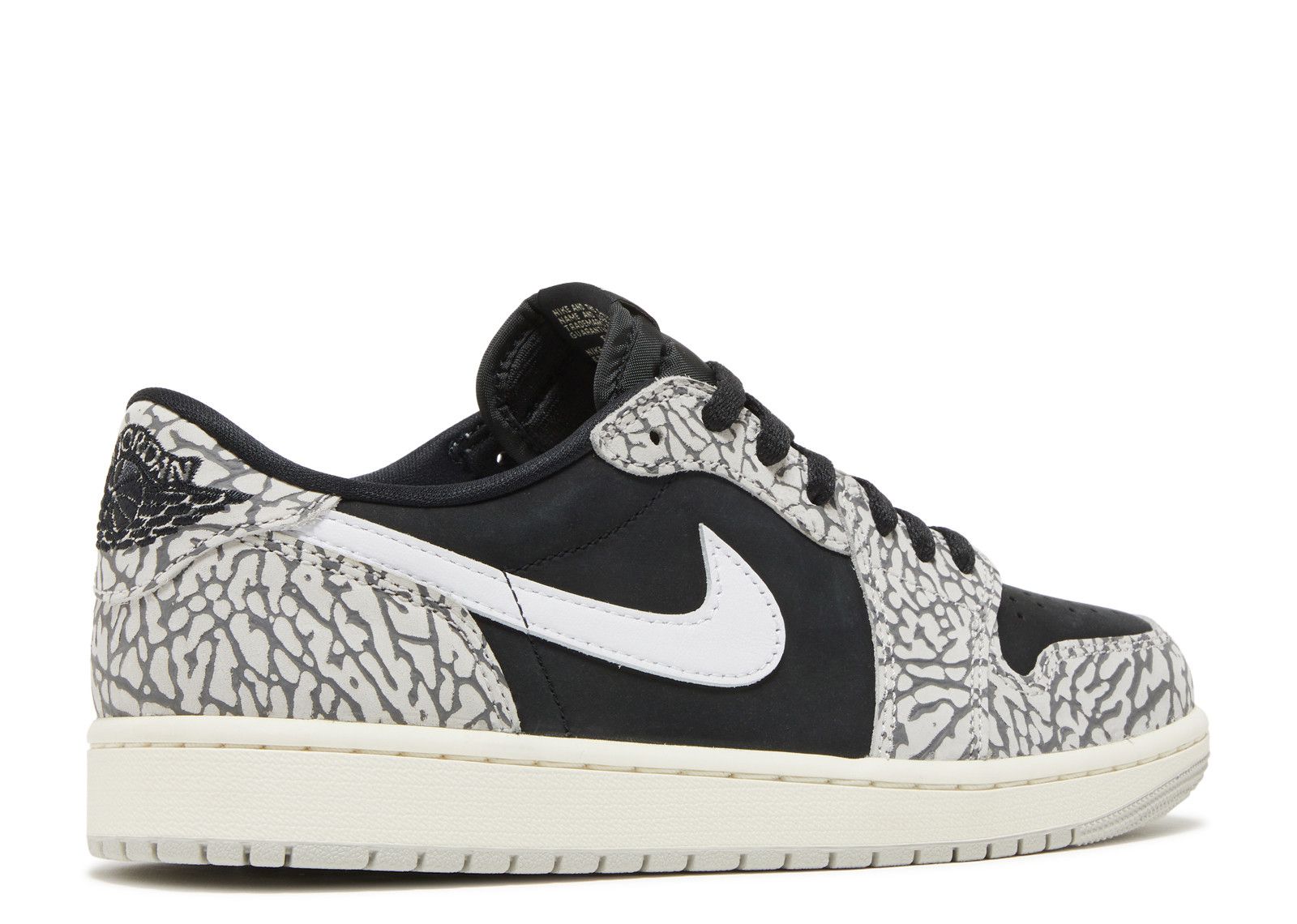 Jordan 1 Retro Low OG ‘Black Cement’