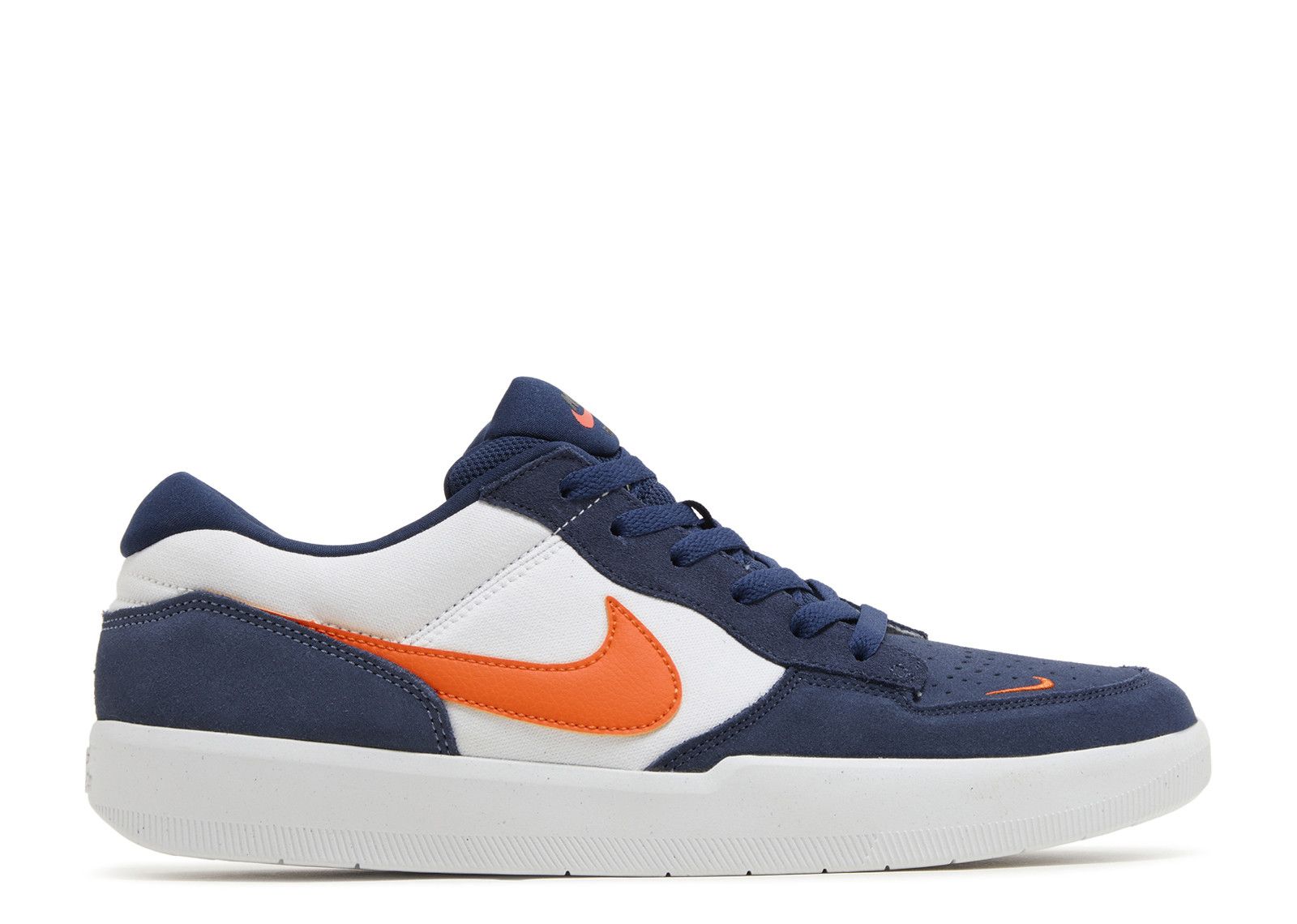Nike SB Force 58 Sneakers US9 Mens Midnight Navy Safety Orange Skateboard Nike SB Force 58 Shoes - Midnight Navy / Safety Orange  main image 3