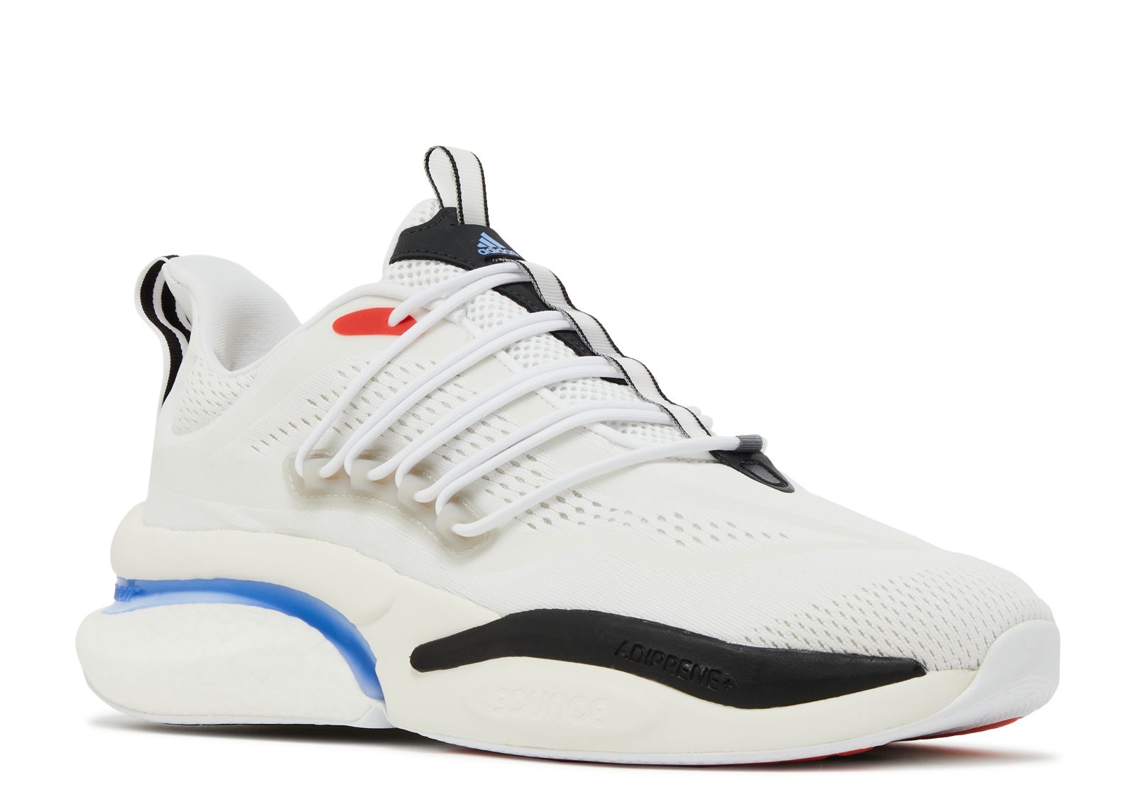 adidas Alphaboost V1 Mens Size 11.5 Running Shoes Black‎ Blue Pink White  NEW adidas Alphaboost V1 Core Black Cloud White Men main image 4