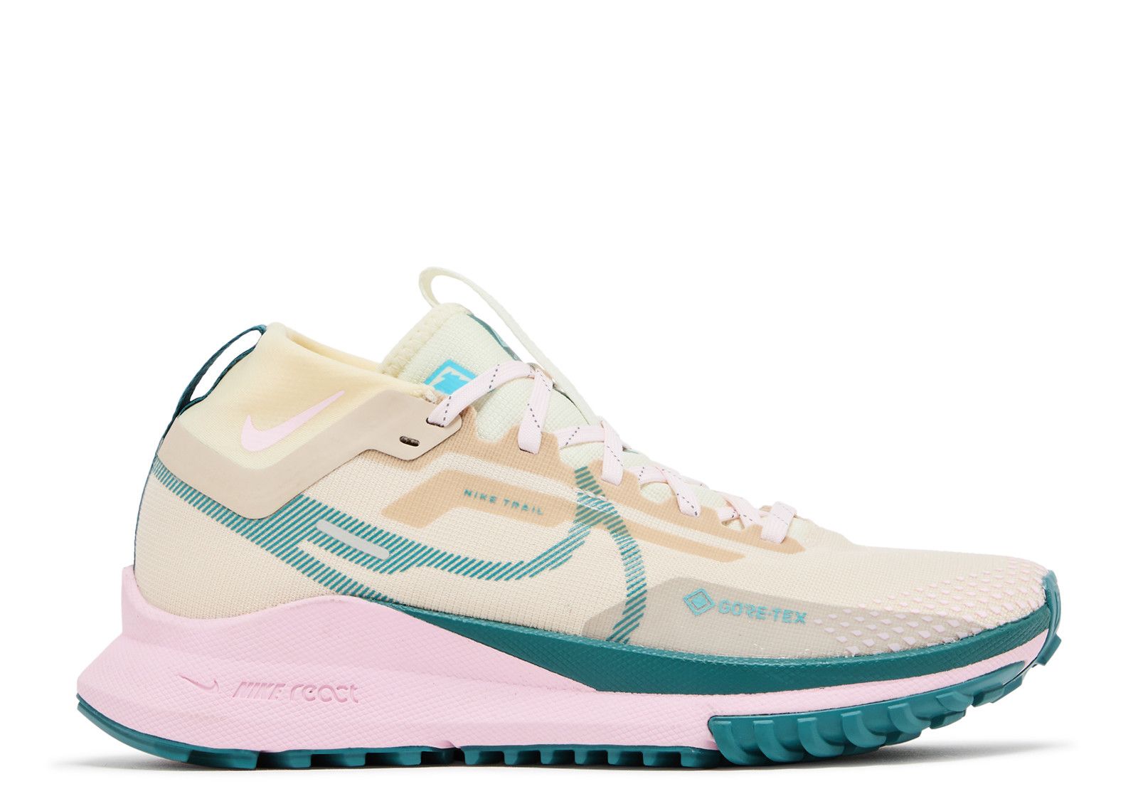 Wmns React Pegasus Trail 4 GORE TEX 'Sanddrift Pearl Pink' - Nike