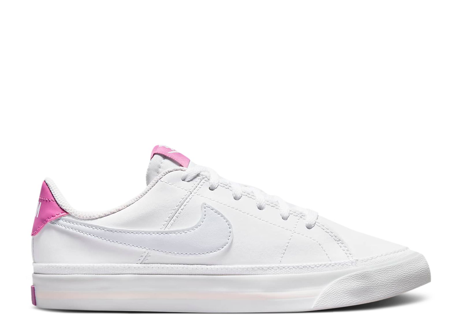Court Legacy GS \'White Cosmic Fuchsia\' - Nike - DA5380 116 - white/cosmic  fuchsia/pearl pink/football grey | Flight Club