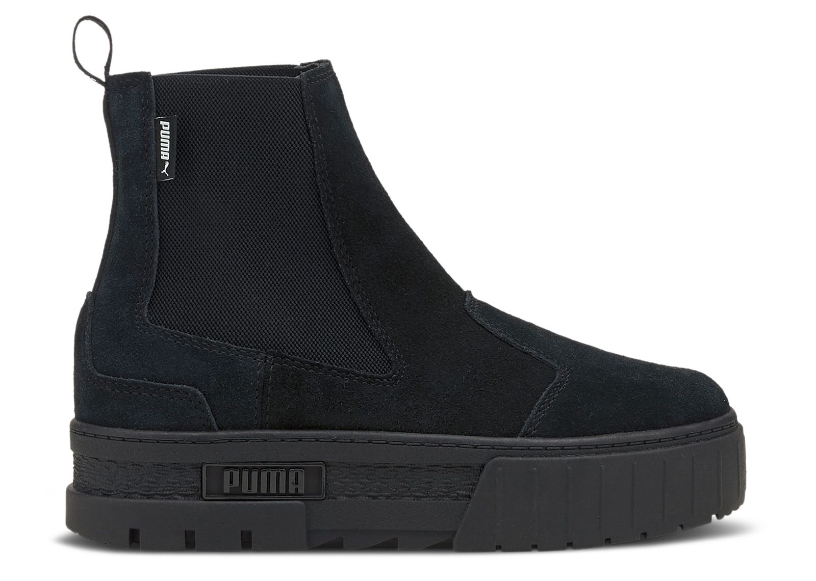 Wmns Mayze Chelsea Suede 'Triple Black'