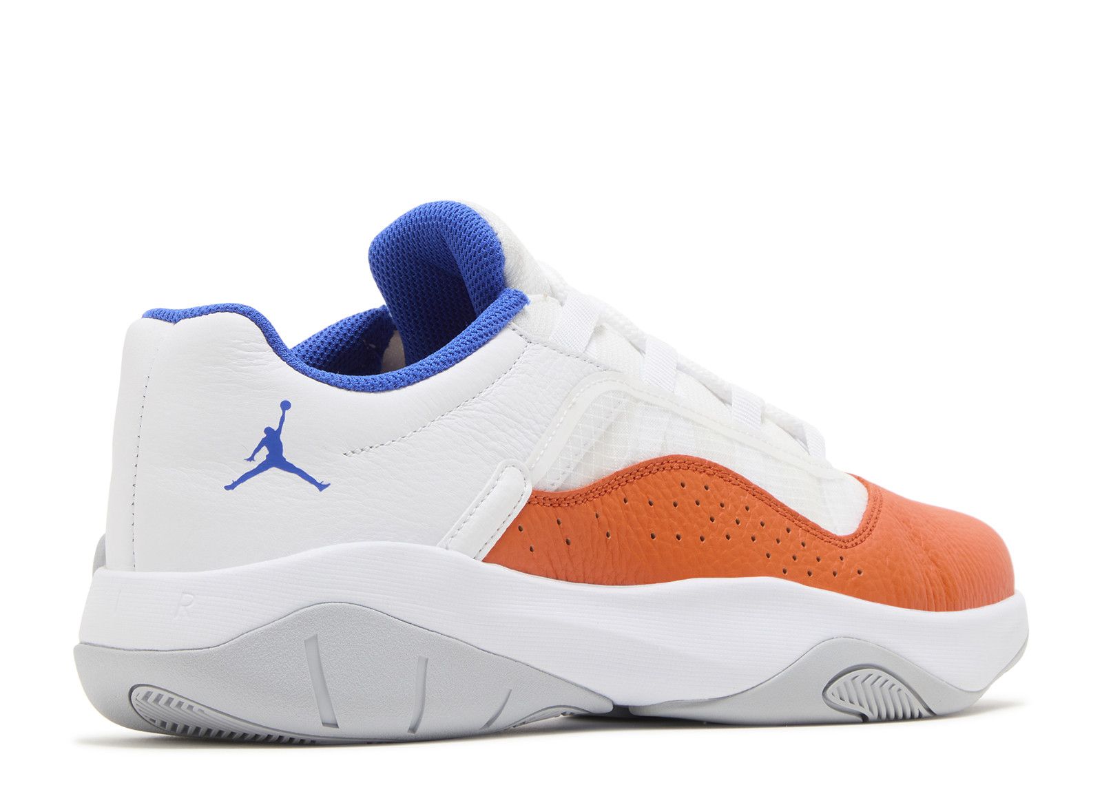 blue and orange jordan 11