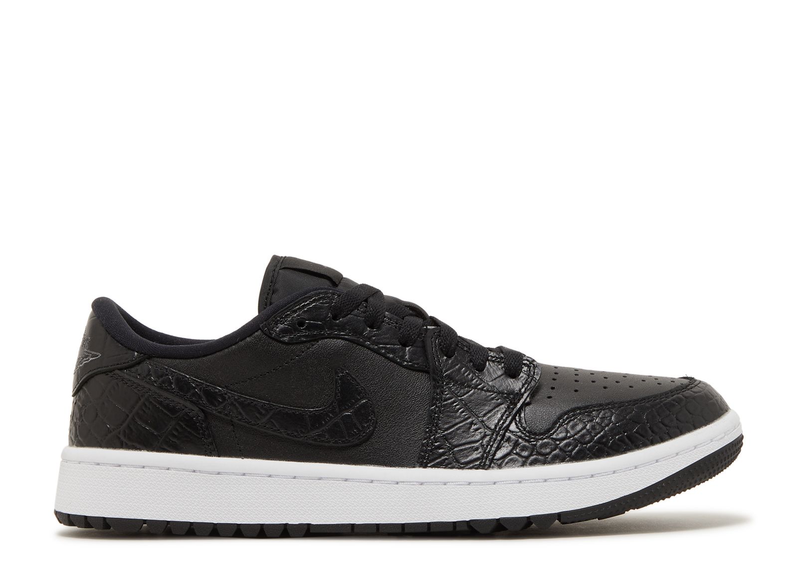 Air Jordan 1 Low Golf 'Black Crocodile' - Air Jordan - DD9315 003