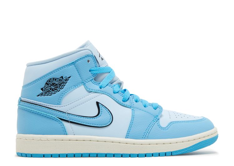 ice blue air jordan 1