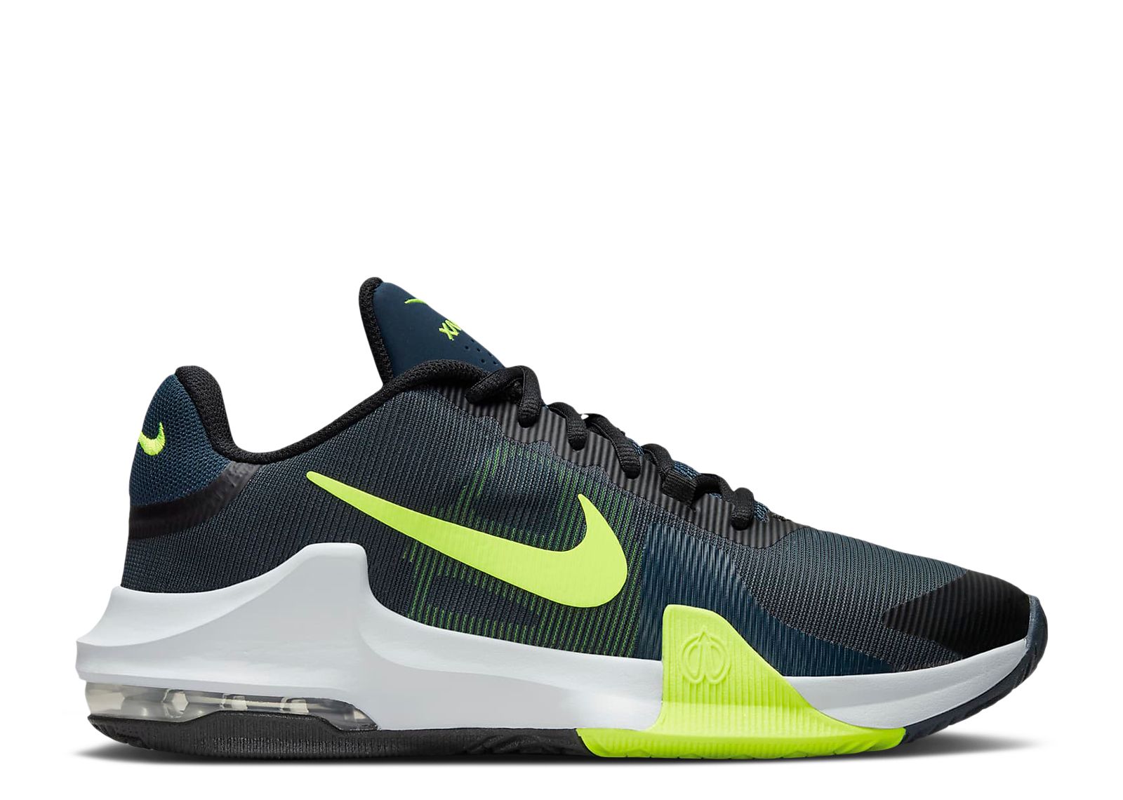 Air Max Impact 4 'Armory Navy Volt' - Nike - DM1124 006 - black/armory ...