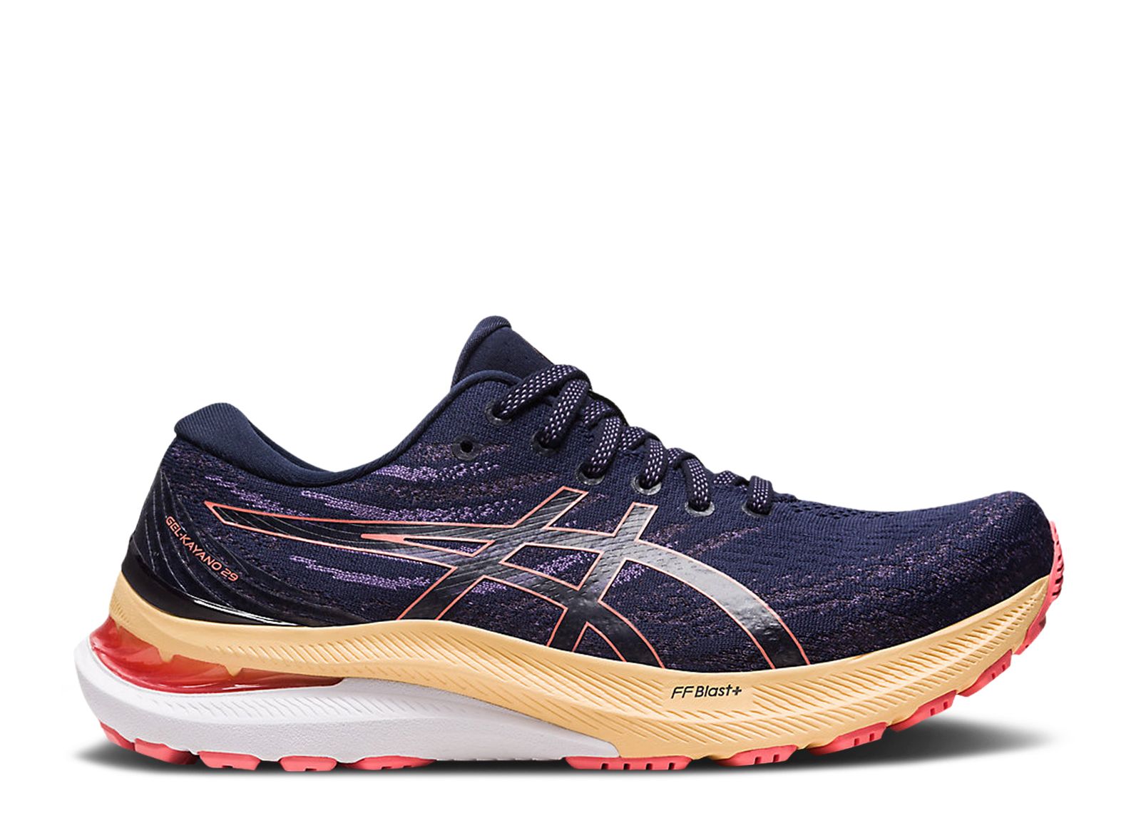 Wmns Gel Kayano 29 2E Wide 'Midnight Papaya'