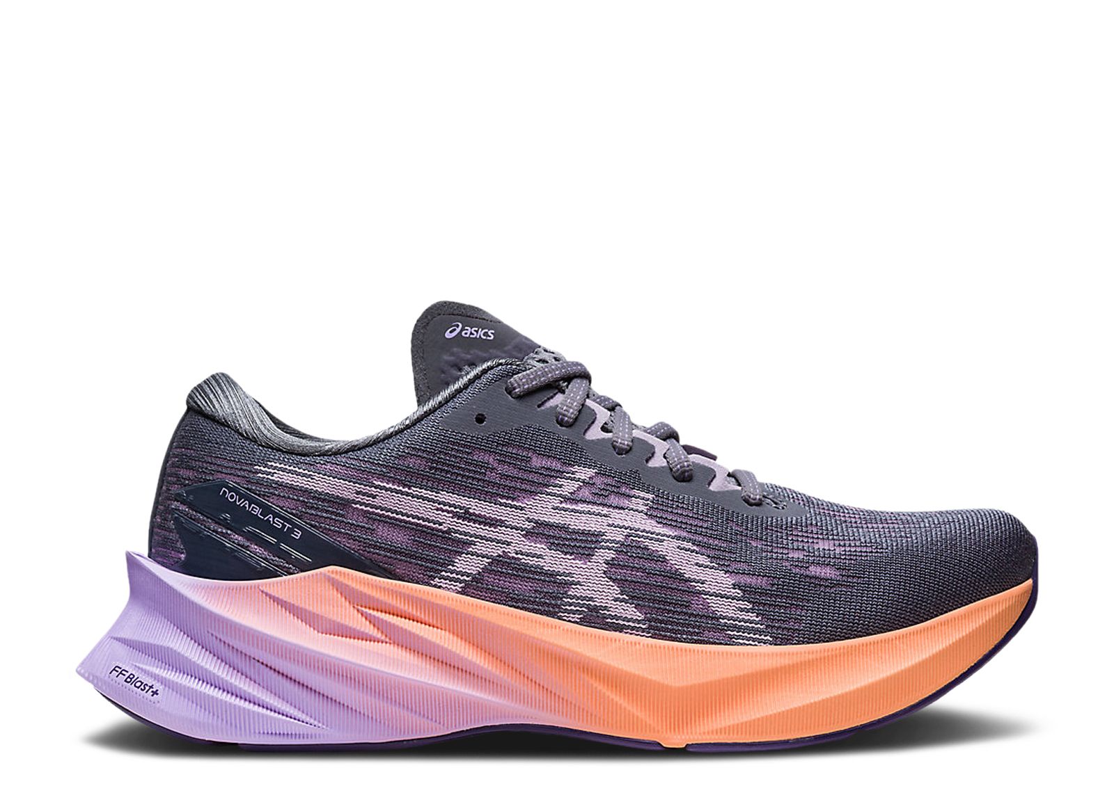 Wmns Novablast 3 'Metropolis Violet Peach'