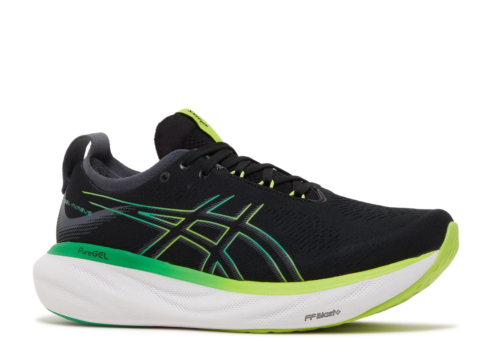 Gel Nimbus 25 'Black Lime Zest' - ASICS - 1011B547 003 - black