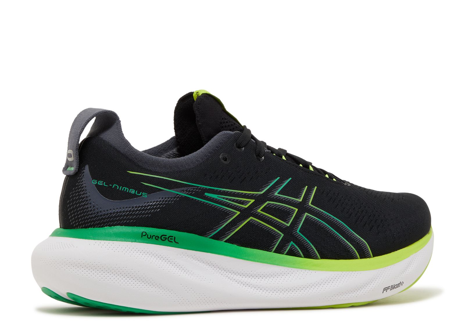 Gel Nimbus 25 'Black Lime Zest' - ASICS - 1011B547 003 - black