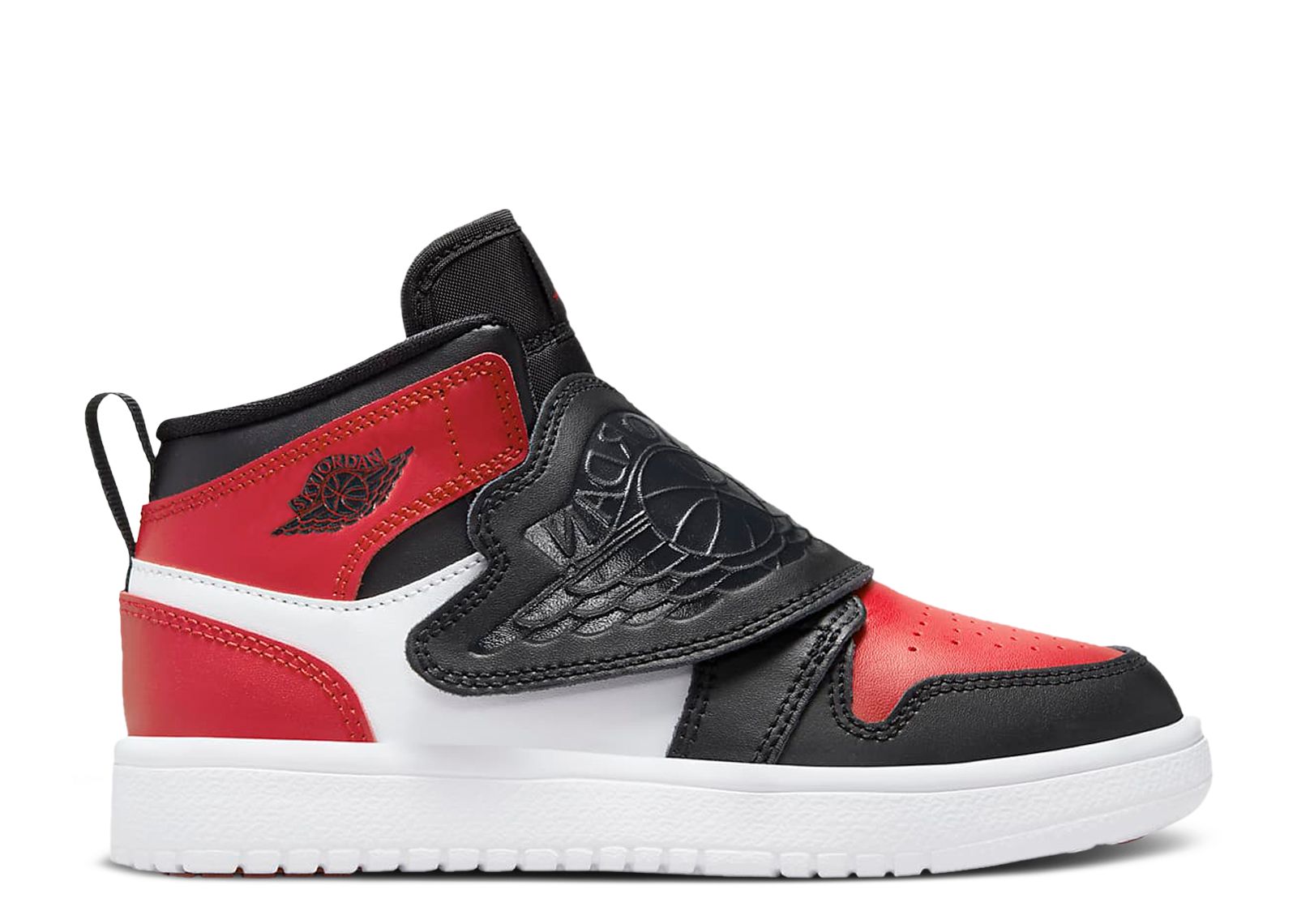Air Jordan (GS ) Mid Shadow Red size :4 Jordan - Boy - GS Air Jordan 1 Mid - Black/White/Gym Red  main image 3