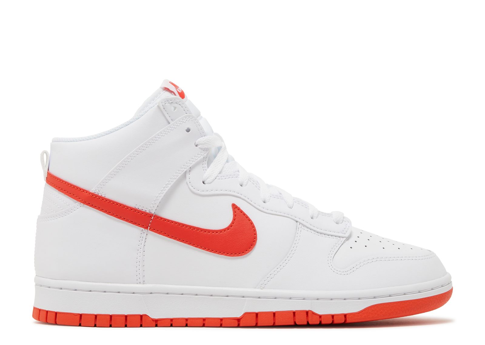 Dunk High 'White Picante Red' - Nike - DV0828 100 - white/white/picante ...