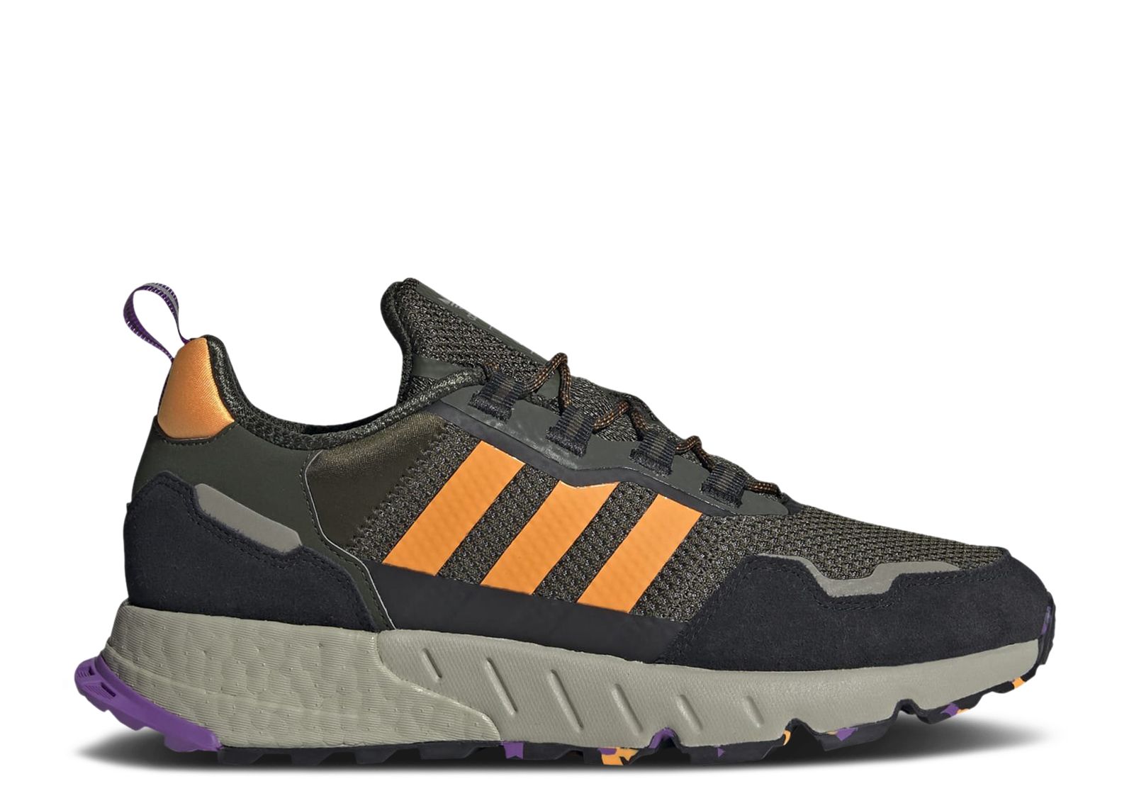 ZX 1K Boost 'Seasonality Black Purple Orange' - Adidas - GZ3546 