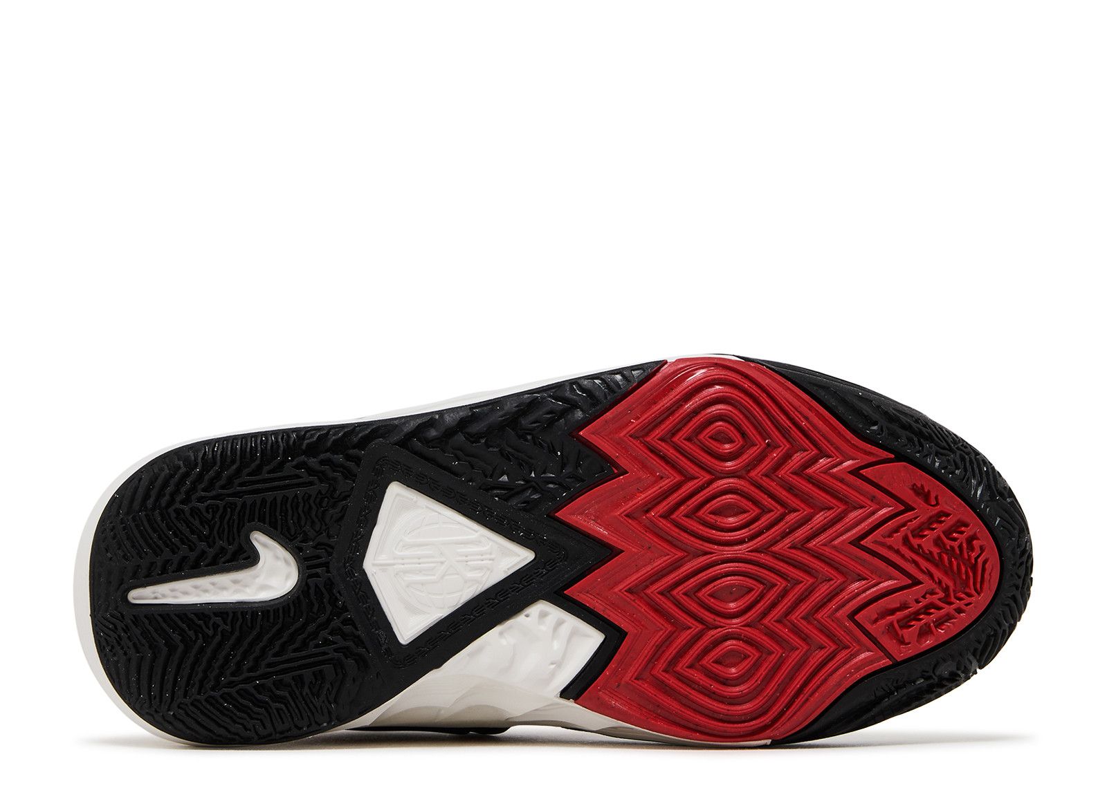 Nike Men\'s Kyrie 8 Basketball White University Red/Black Size 7.5 NEW NIB Nike Air Zoom Kyrie 8 White University Red Black Sneakers  main image 2