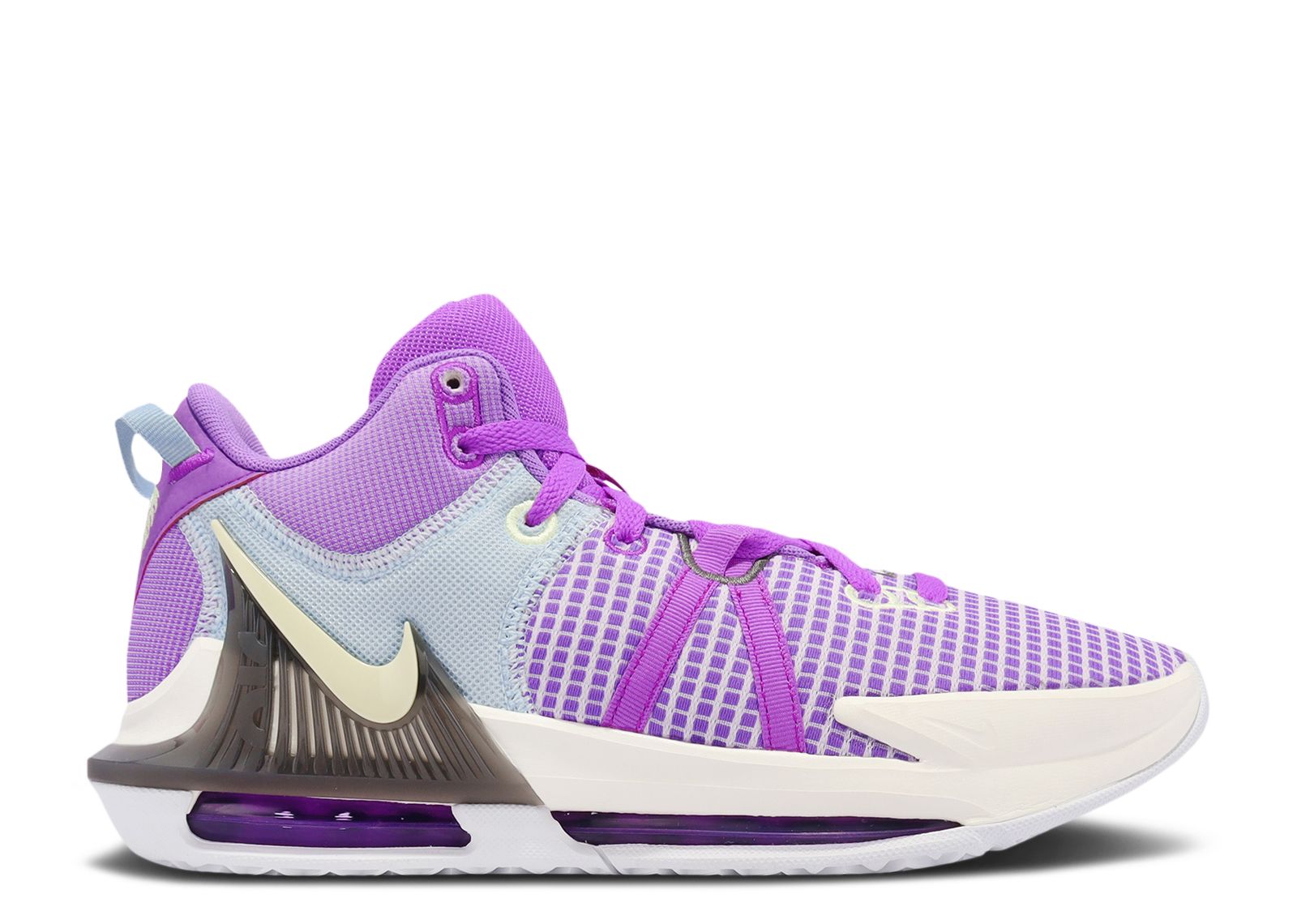 lebron james shoes pink and purple