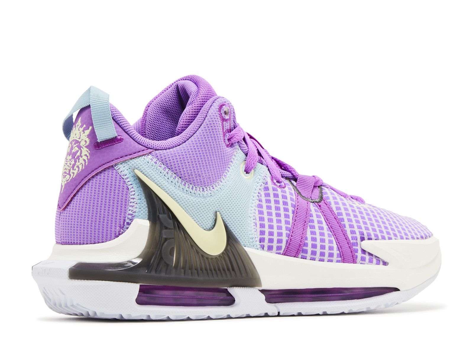neon purple basketball shoes