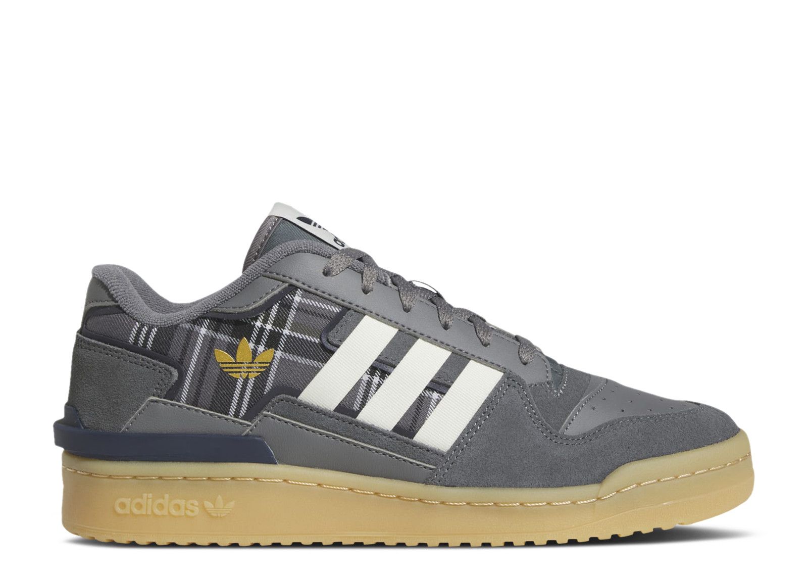 Forum Exhibit Low 2.0 'Grey Plaid'