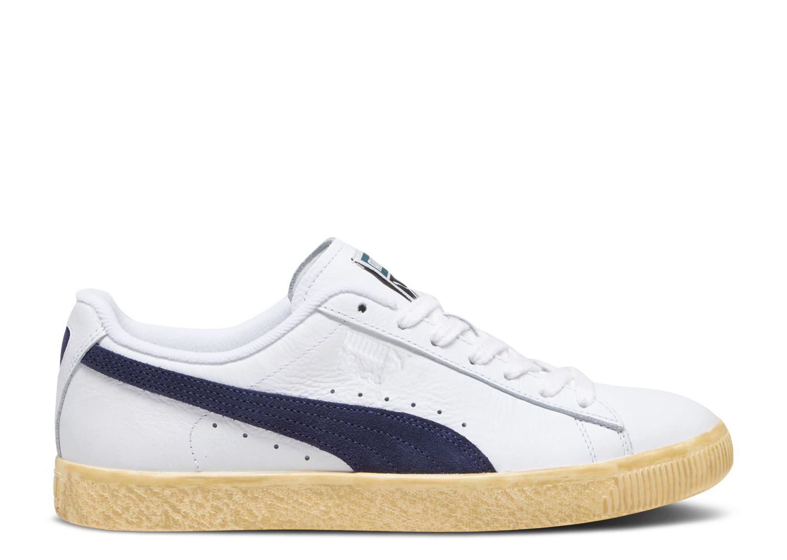 Clyde Vintage 'White Navy'