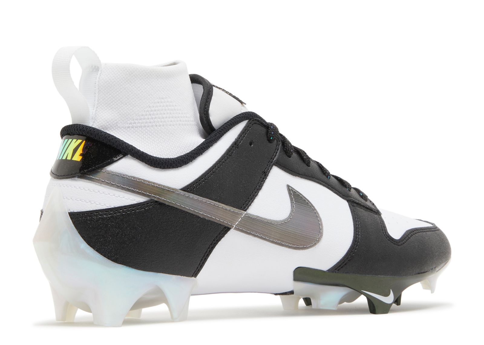 Nike Vapor Edge Dunk Panda Black White Football Cleats Men's