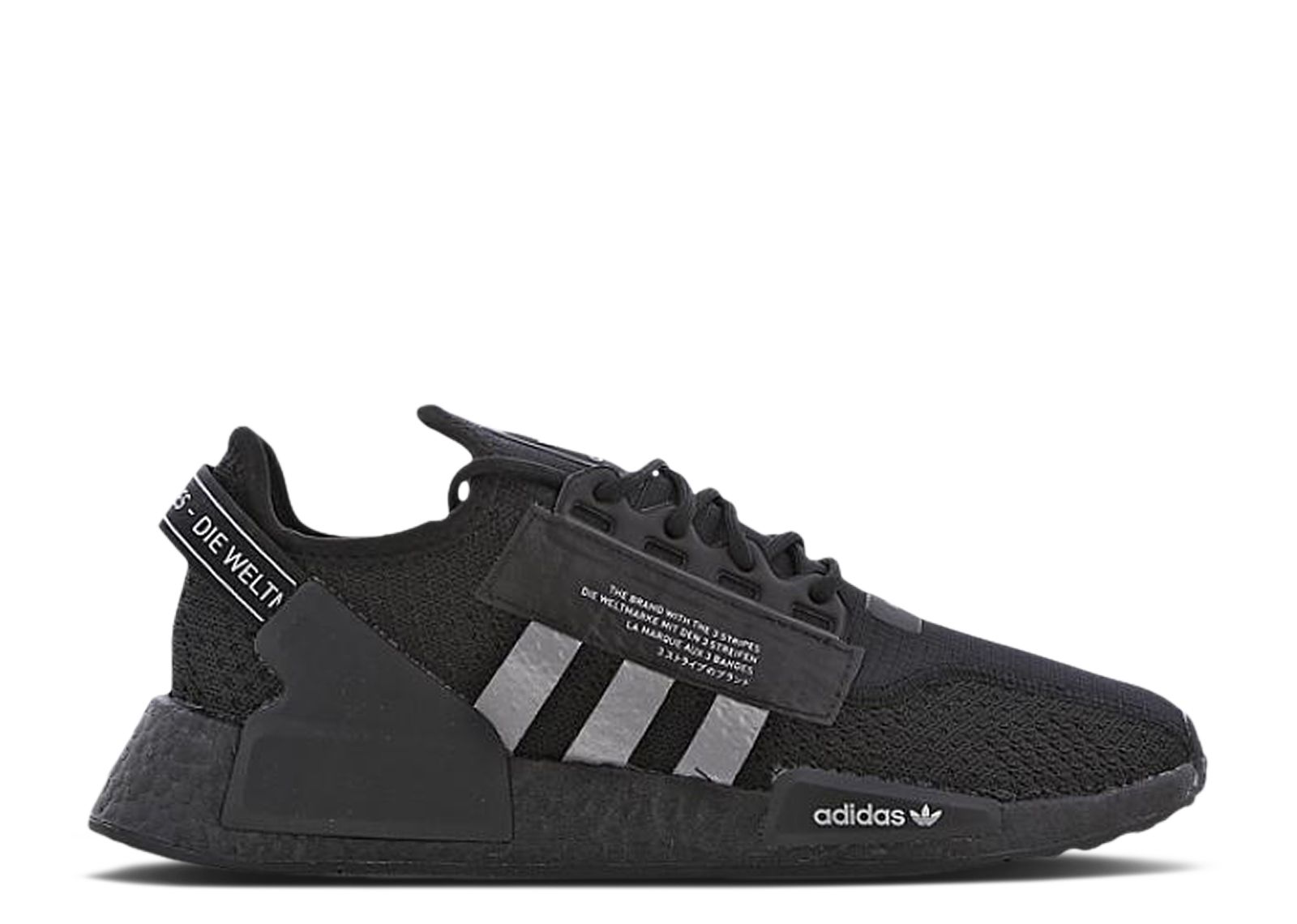 adidas gazelle silver green womens Shop Black Mens NMD R1 Lace Up Sneakers – Shoebacca main image 0