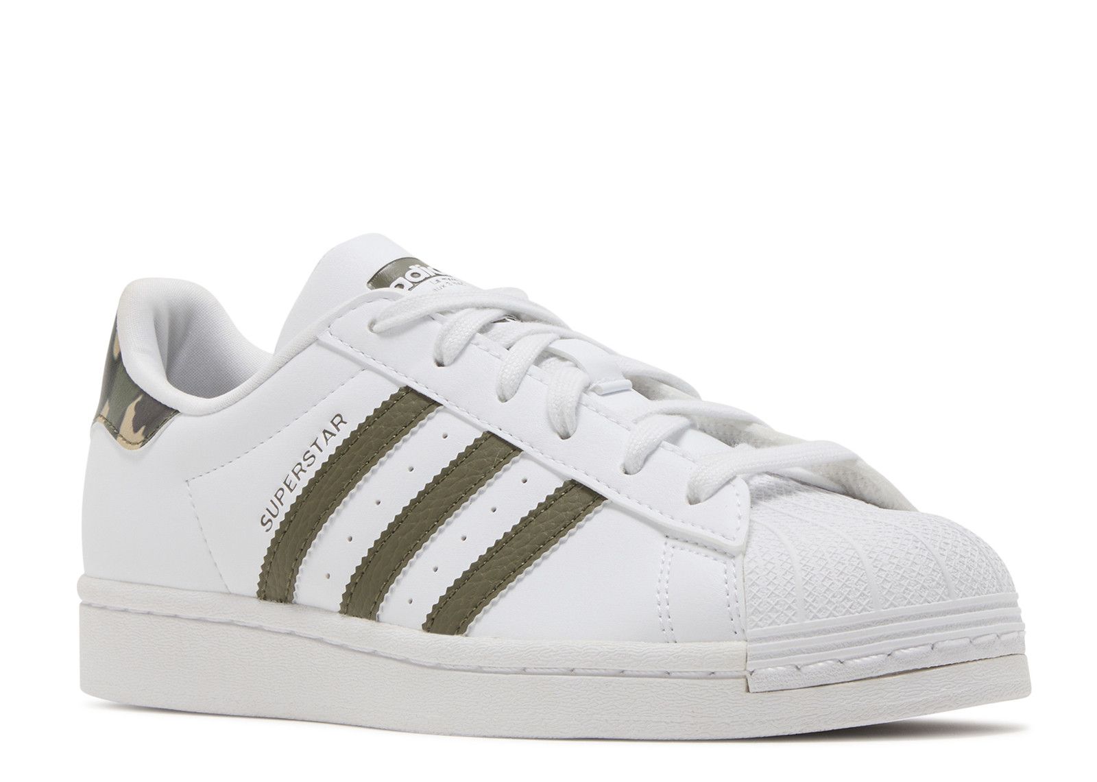 adidas gazelle silver green womens Kids adidas Superstar Shoes White / Camo HQ4287