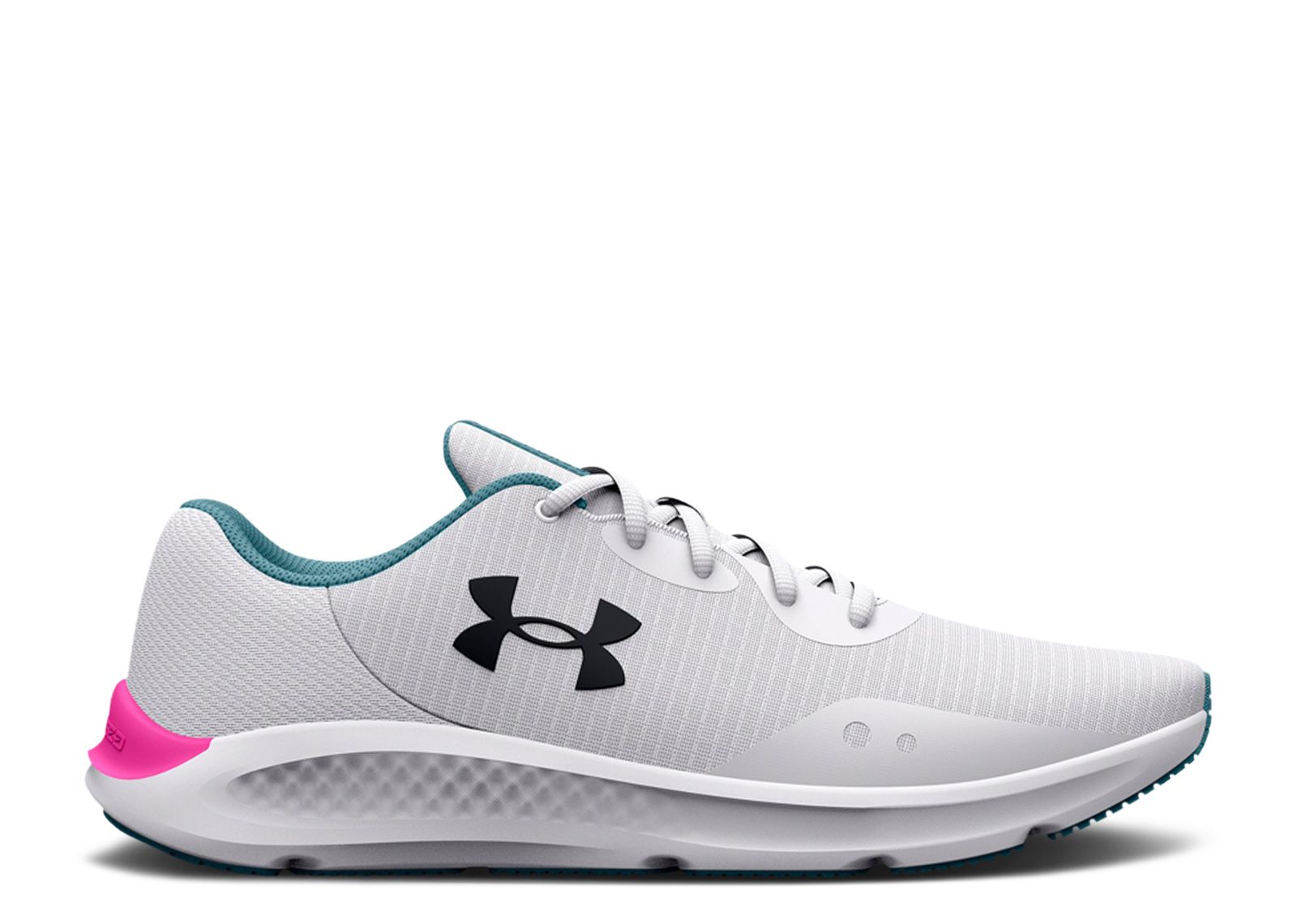 Wmns Charged Pursuit 3 Tech 'White Pink Aqua'