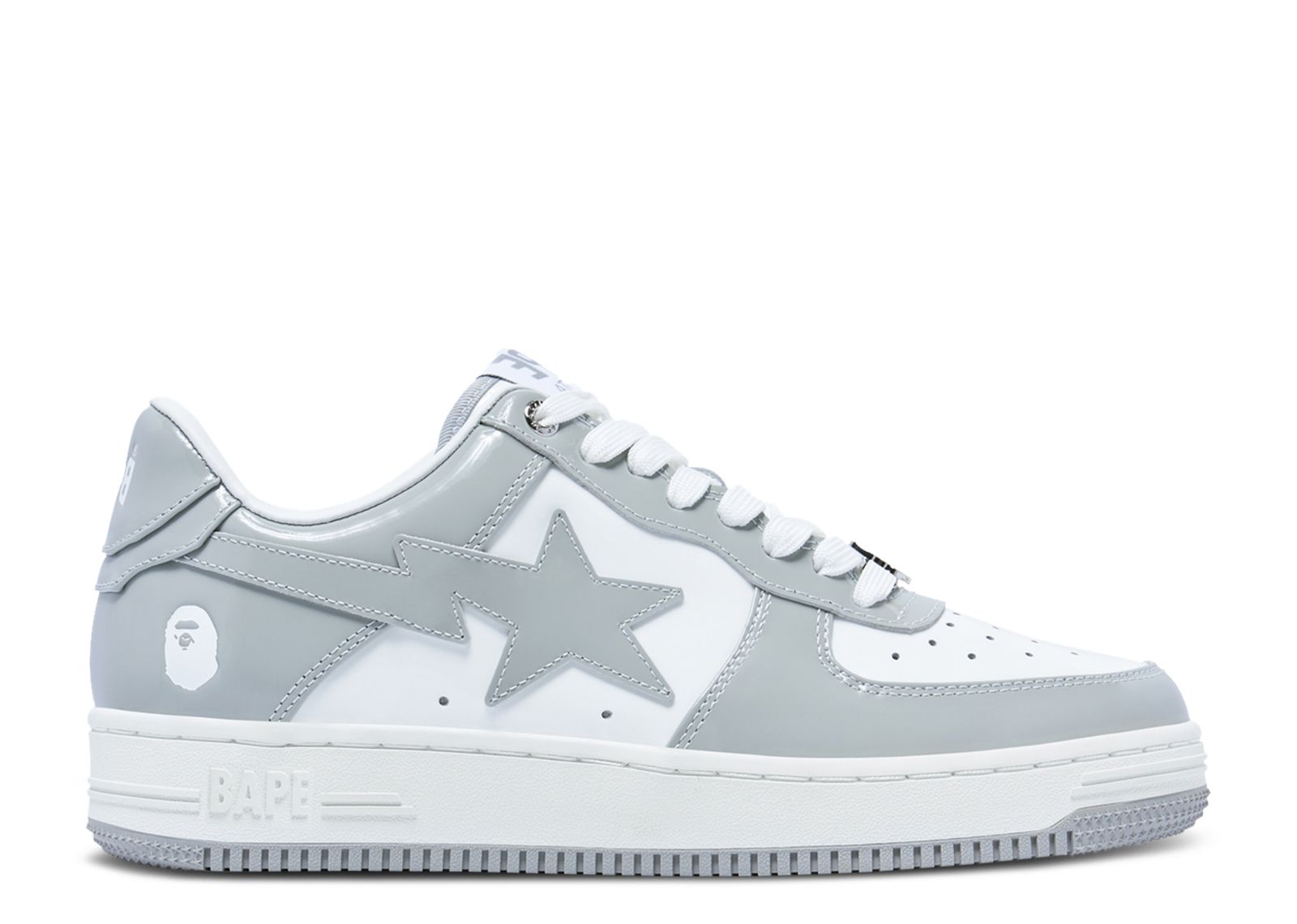 Wmns Bapesta #5 'Light Grey' - BAPE - 1I70291021 GRY - light grey ...