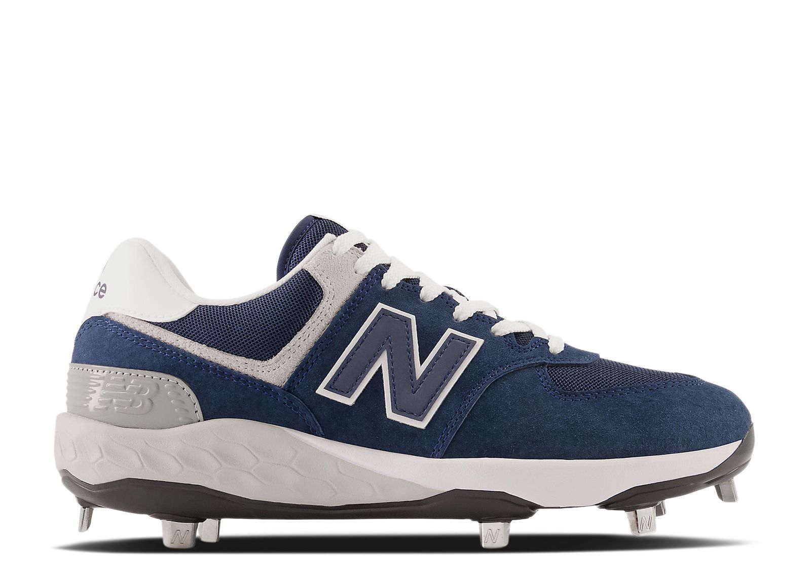 Fresh Foam X 574 Cleat Navy New Balance L574TN1 navy white