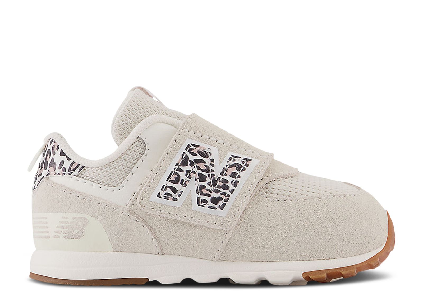 New Balance 574 New B Hook & Loop Toddler 'Leopard' - New