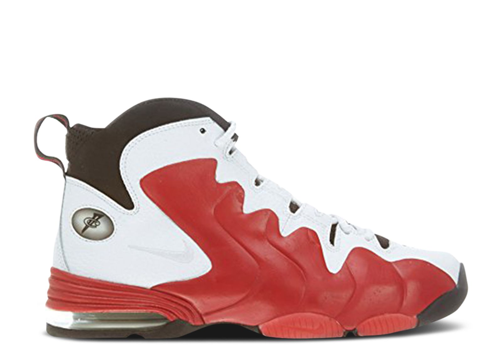 Air Penny 3 GS 'White Varsity Red' - Nike - 344987 101 - white