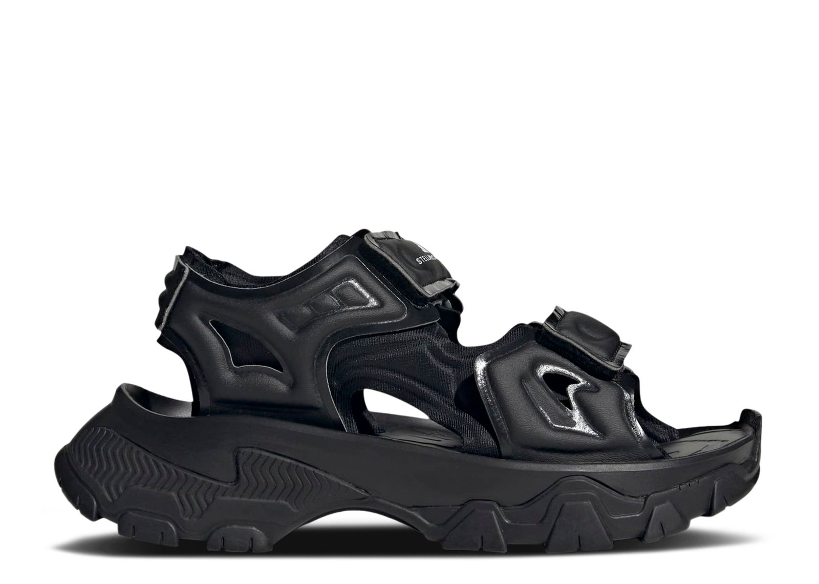 Stella McCartney X Wmns Hika Outdoor Sandal 'Core Black' - Adidas