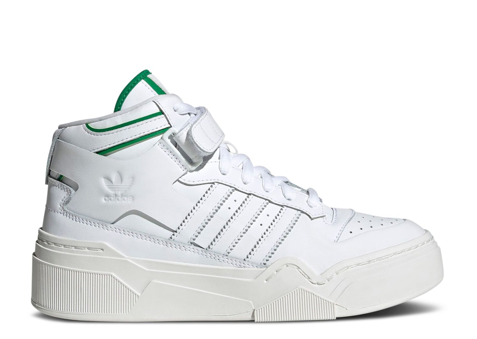 Wmns Forum Bonega 2B 'White Green' - Adidas - IG2396 - cloud