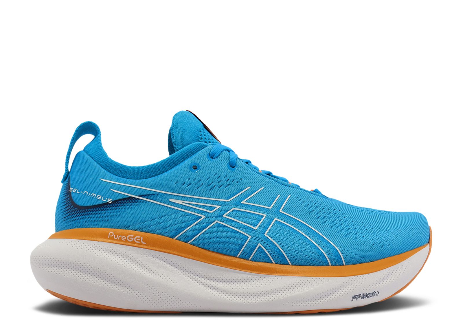 Gel Nimbus 25 4E Wide 'Island Blue'