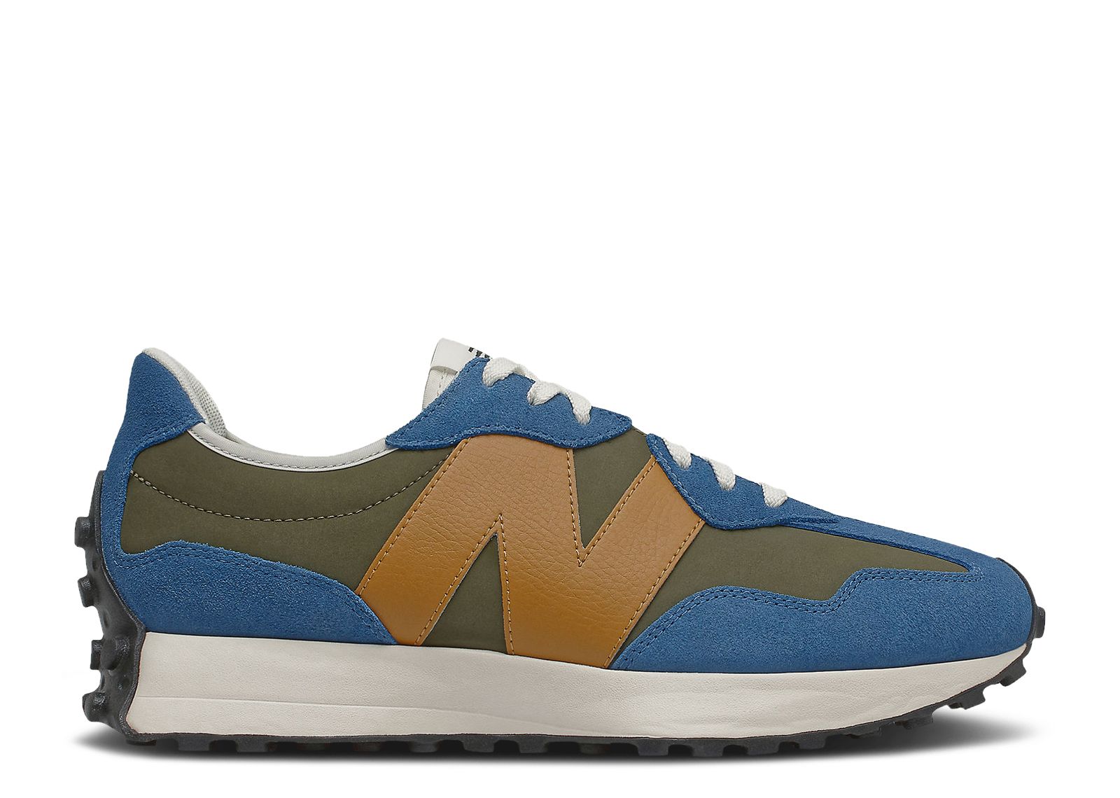 New Balance 327 'Oxygen Blue Olive' - New Balance - MS327LE1