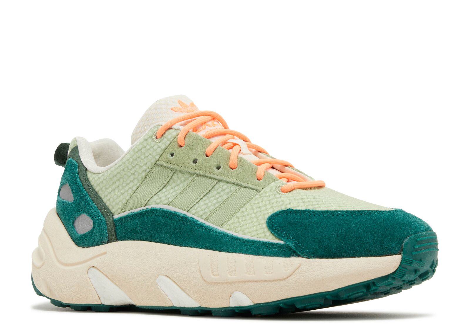 ZX 22 Boost 'Ecru Tint Core Green' - Adidas - GX2035 - ecru