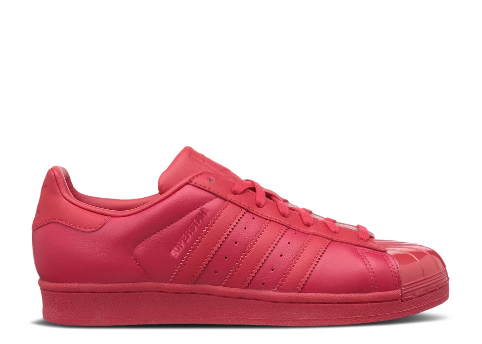 Wmns Superstar Glossy Toe Ray Red Adidas S76724 ray red ray red core black Flight Club Japan