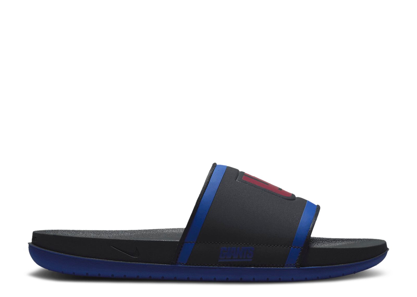 Nike Offcourt New York Giants Slides Men Sz 10 Blue Black Sandals NFL DD0526-002 Nike New York Giants Team Off-Court Slide Sandals main image 2