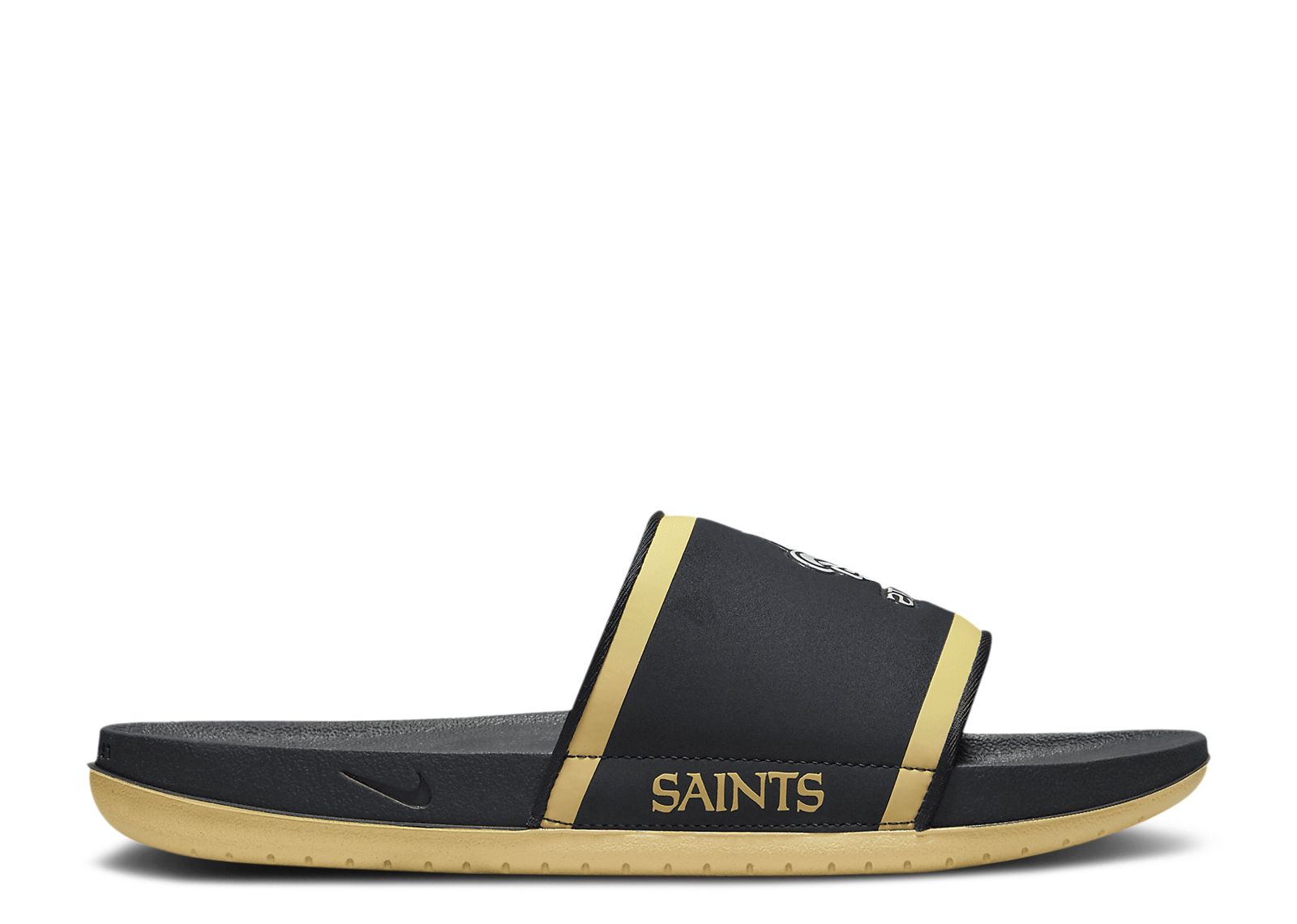 Saints nike hot sale slides