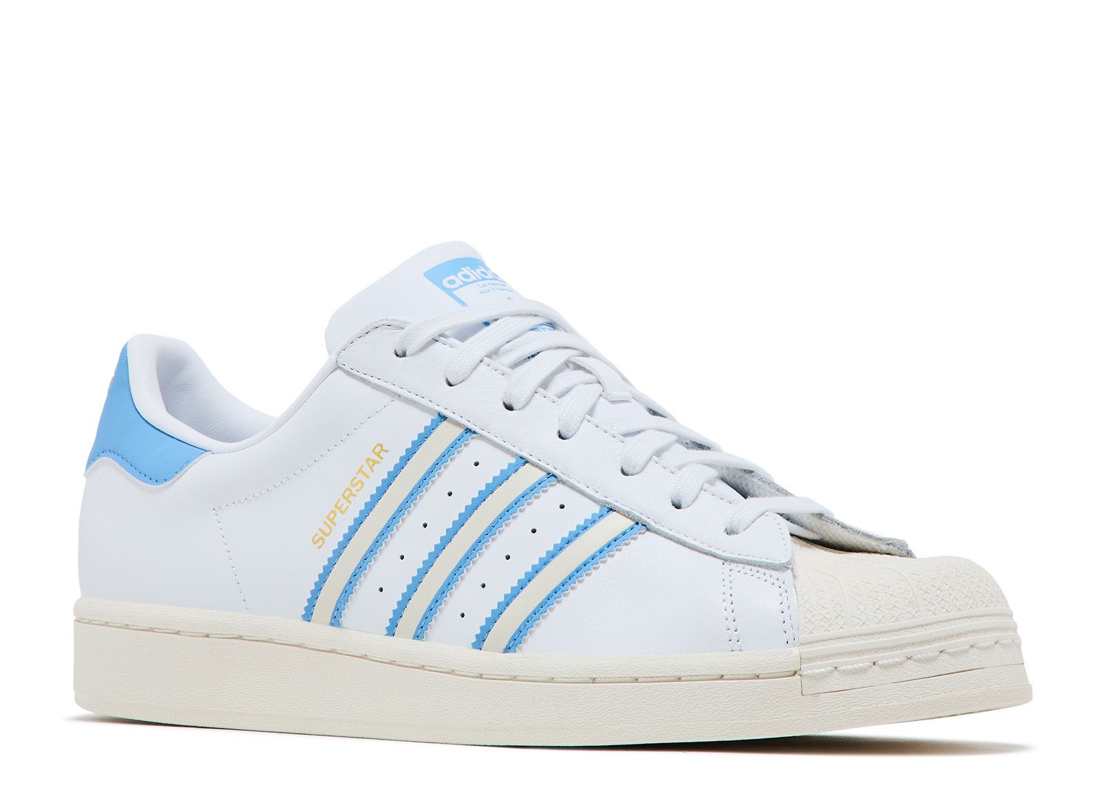 Mens adidas Originals Superstar Black Trainers - White
