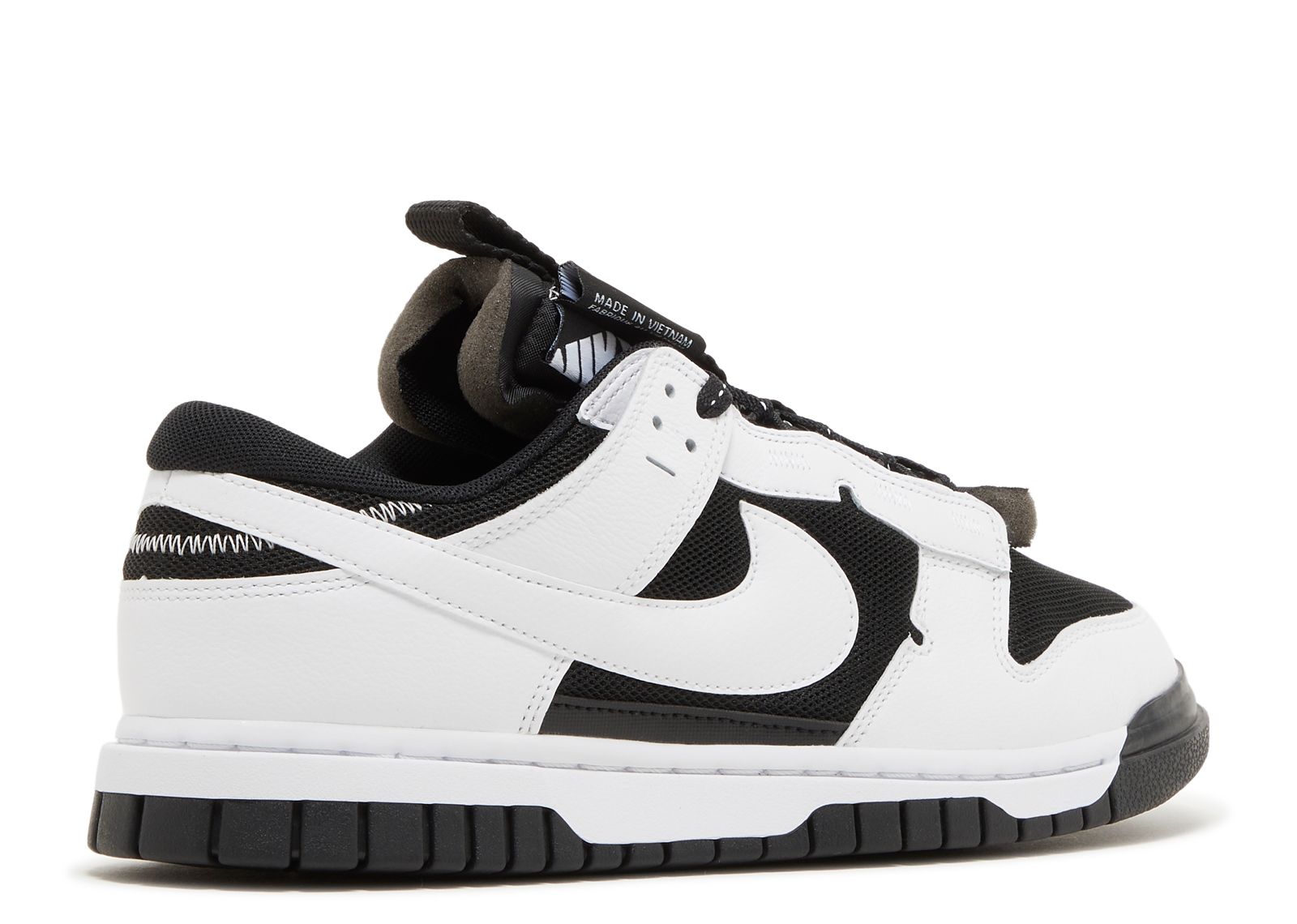 Nike Sportswear AIR DUNK JUMBO - Baskets basses - black/white/noir