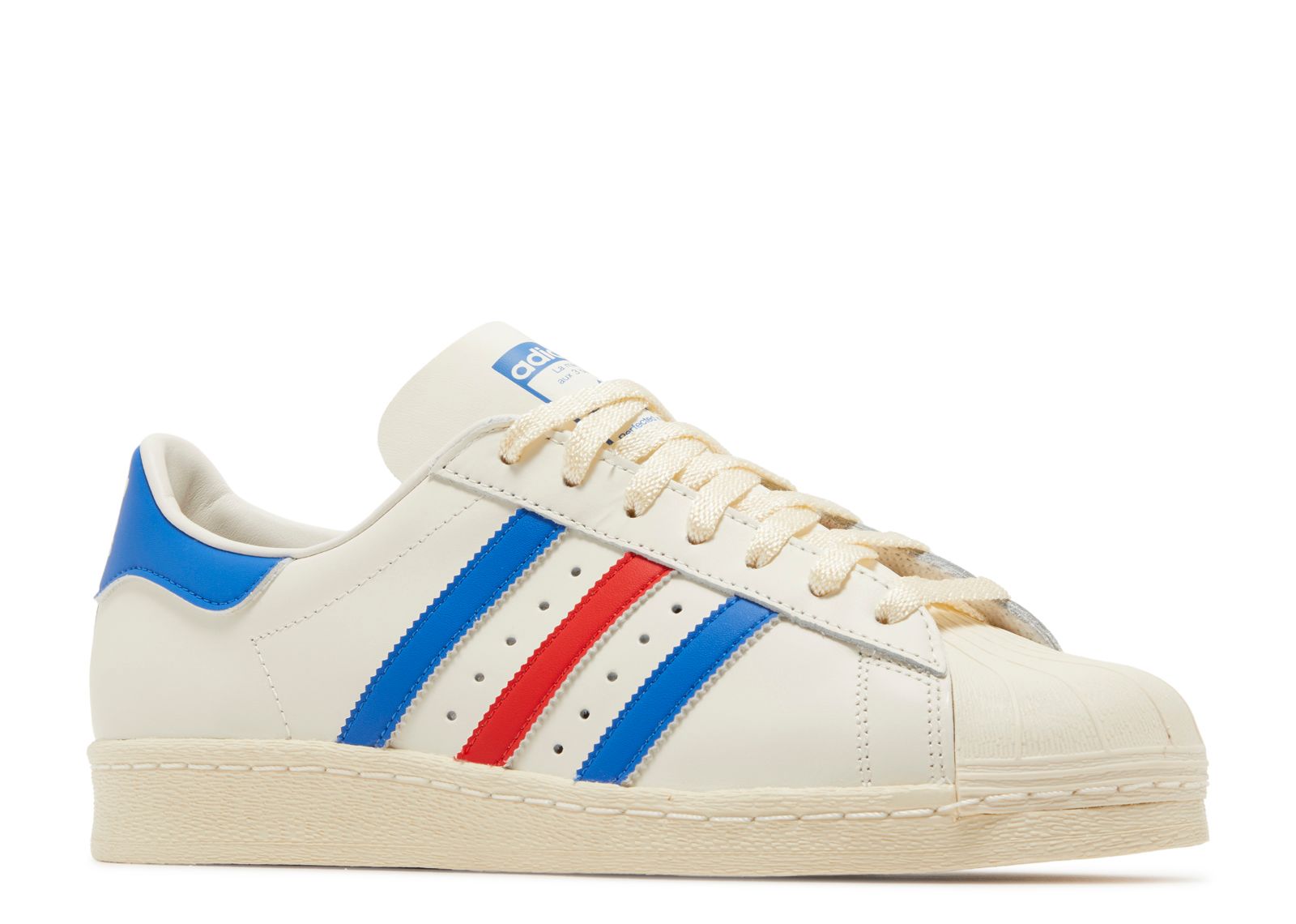 Superstar 82 White Blue Red Adidas HQ8876 cloud white blue dawn red Flight Club