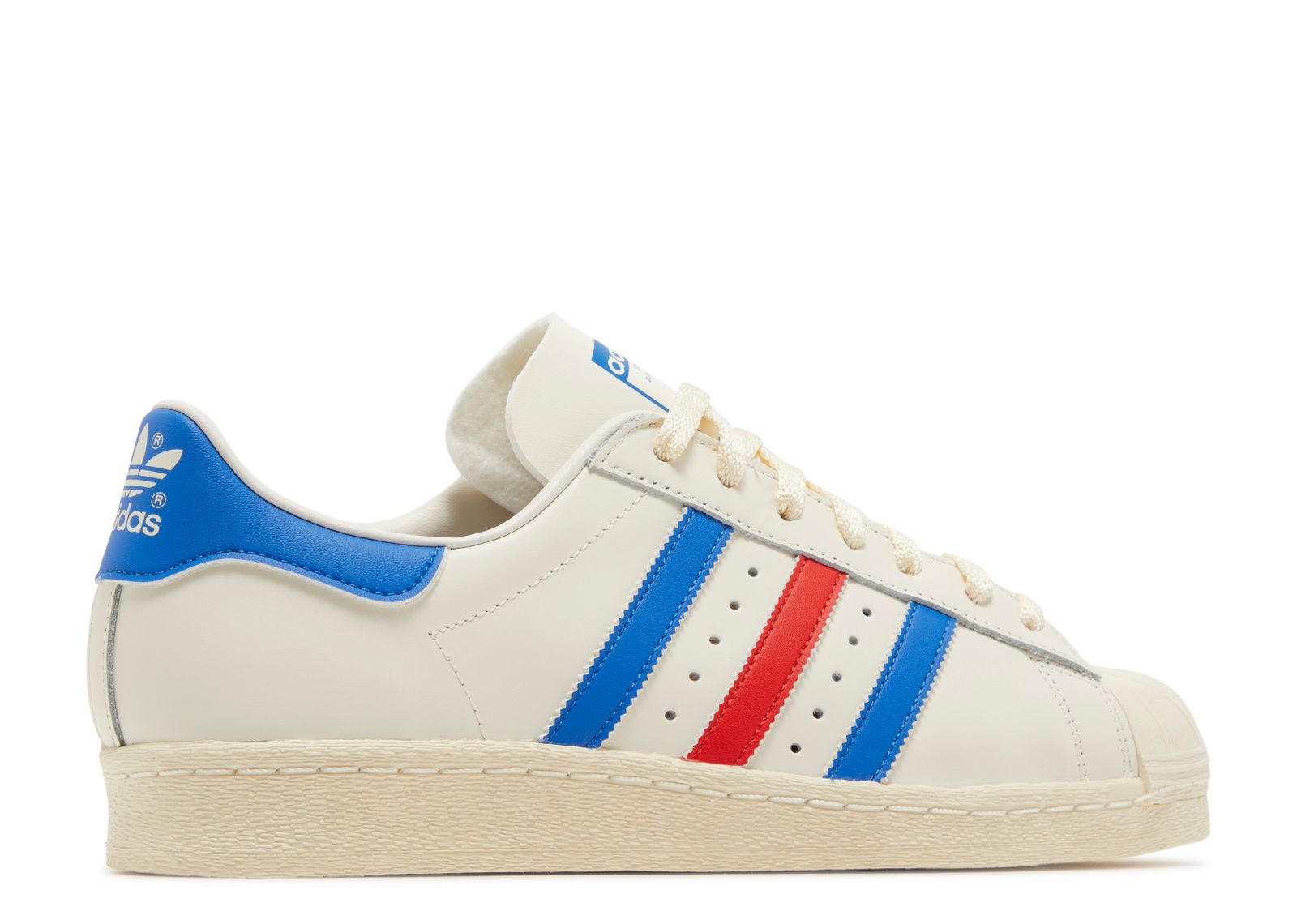 Superstar 82 White Blue Red Adidas HQ8876 cloud white blue dawn red Flight Club