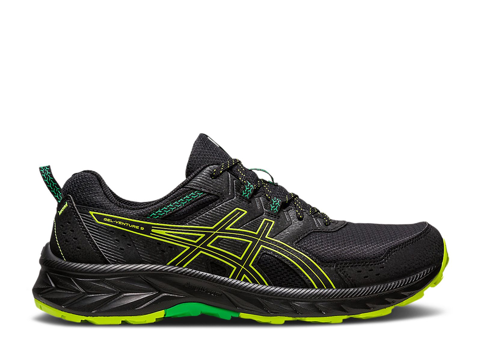 Gel Venture 9 'Black Lime Zest' - ASICS - 1011B486 003 - black/lime ...