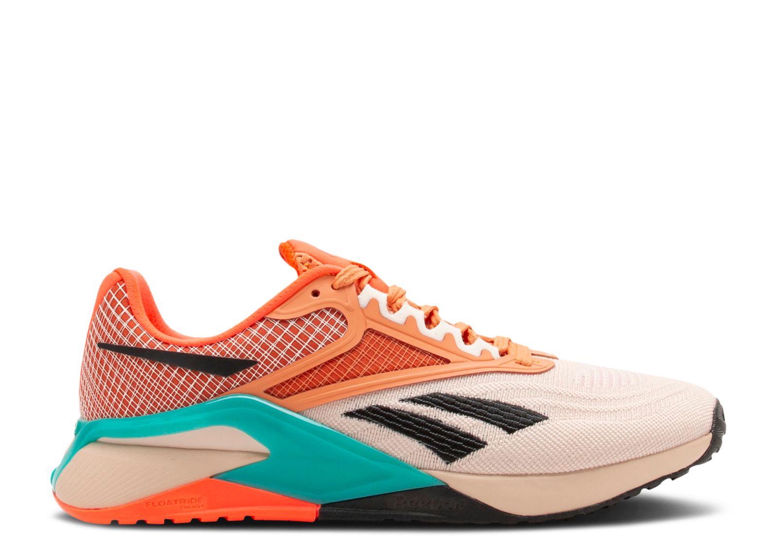 Wmns Nano X2 'Coral Classic Teal' - Reebok - IF8164 - soft ecru