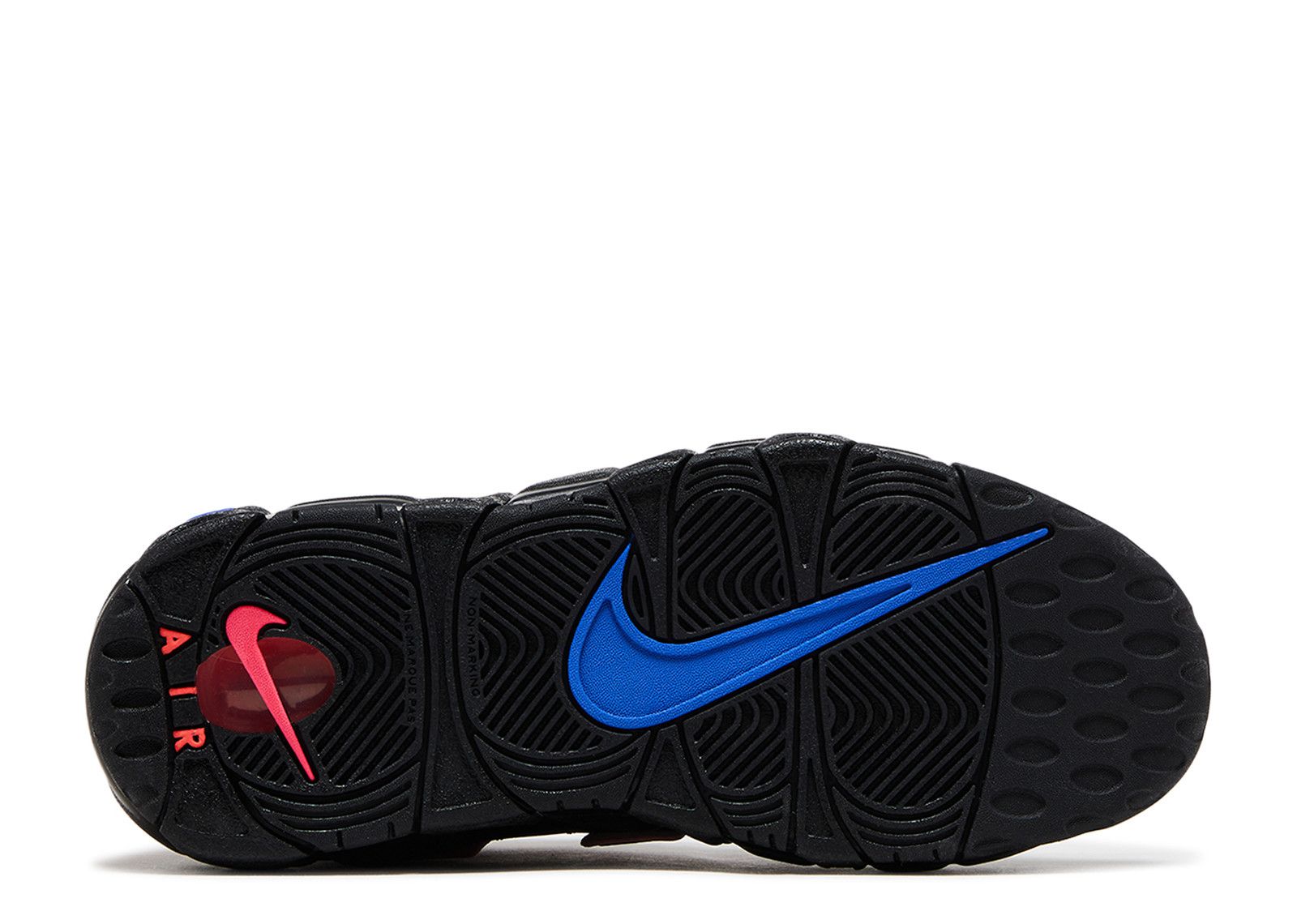 Nike Air More Uptempo Black, Red, and Blue Sneakers NIKE (GS) Air More Uptempo DM0017 001 - Shiekh main image 2