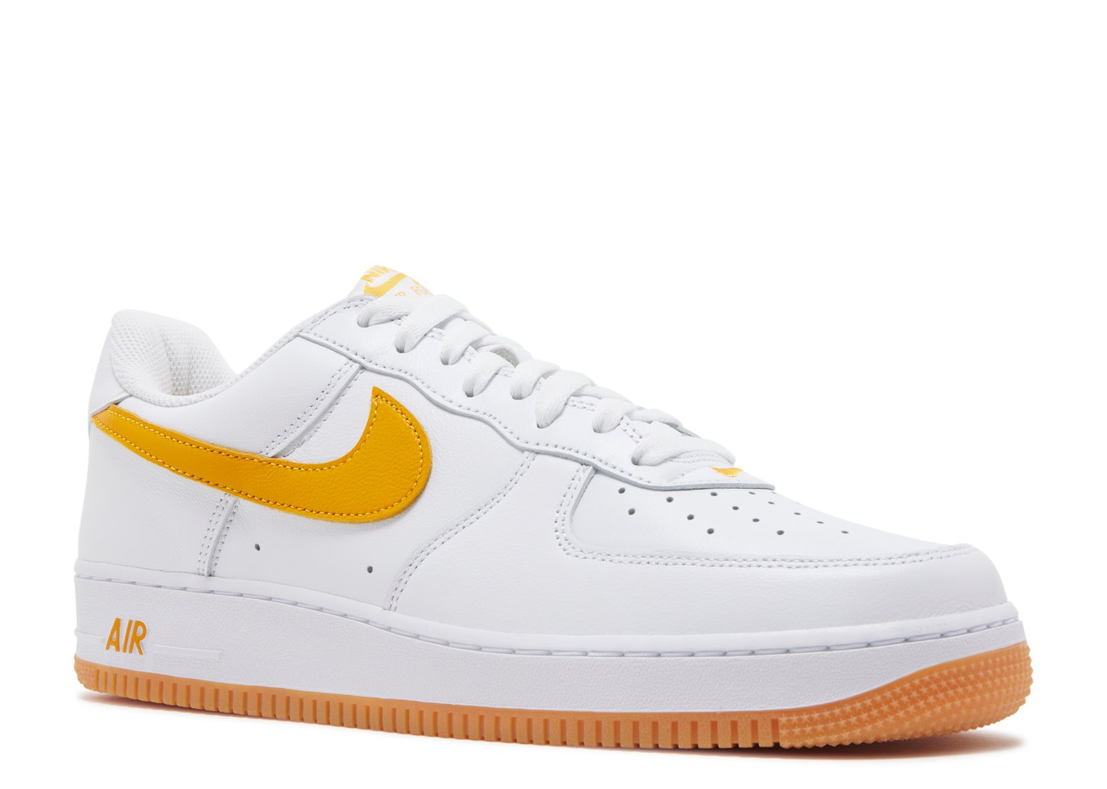 Air Force 1 Low 'Color Of The Month White University Gold' - Nike